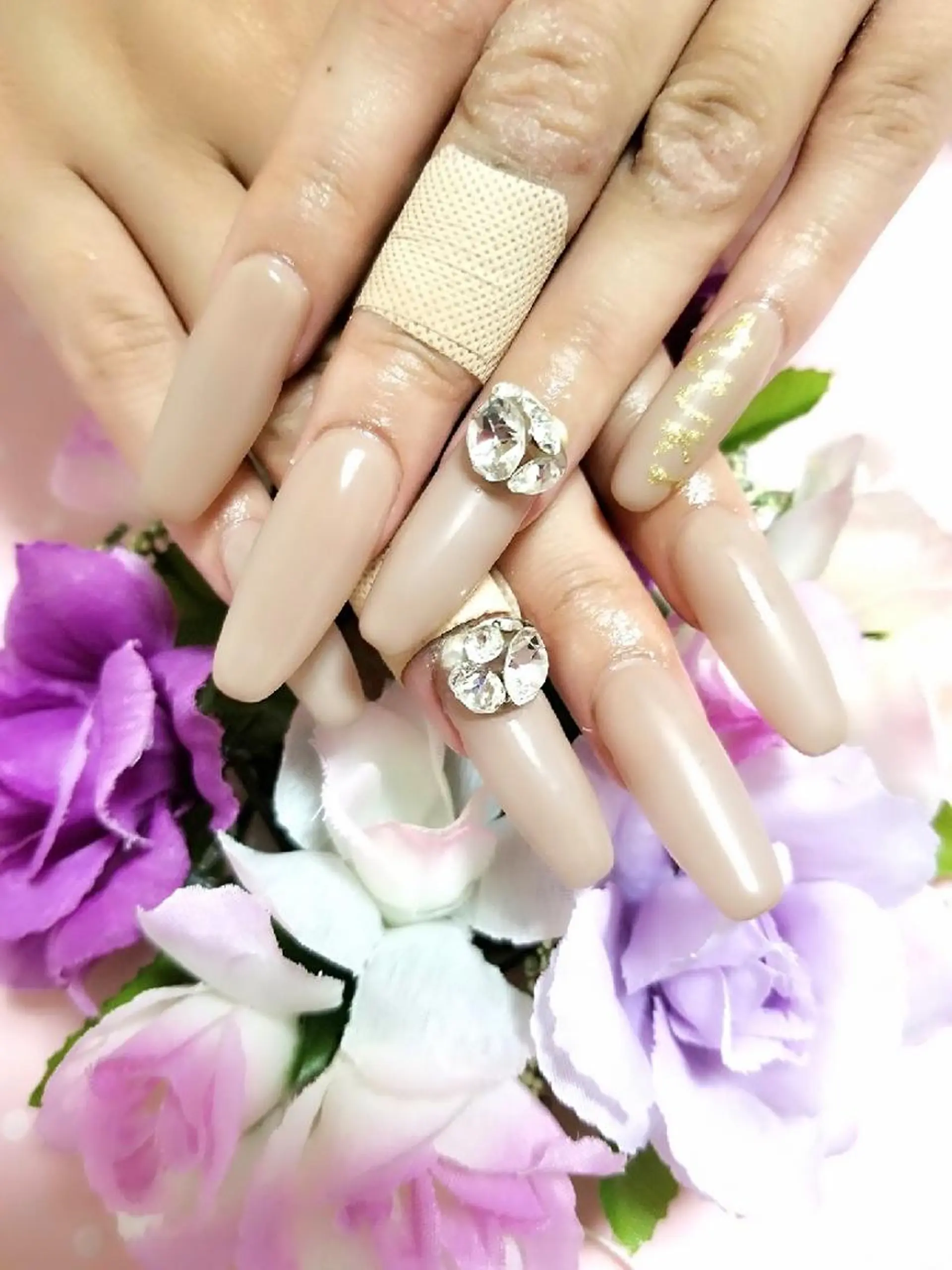 ネイル ロングネイル スカルプネイル nail salon ipuniのネイルデザイン