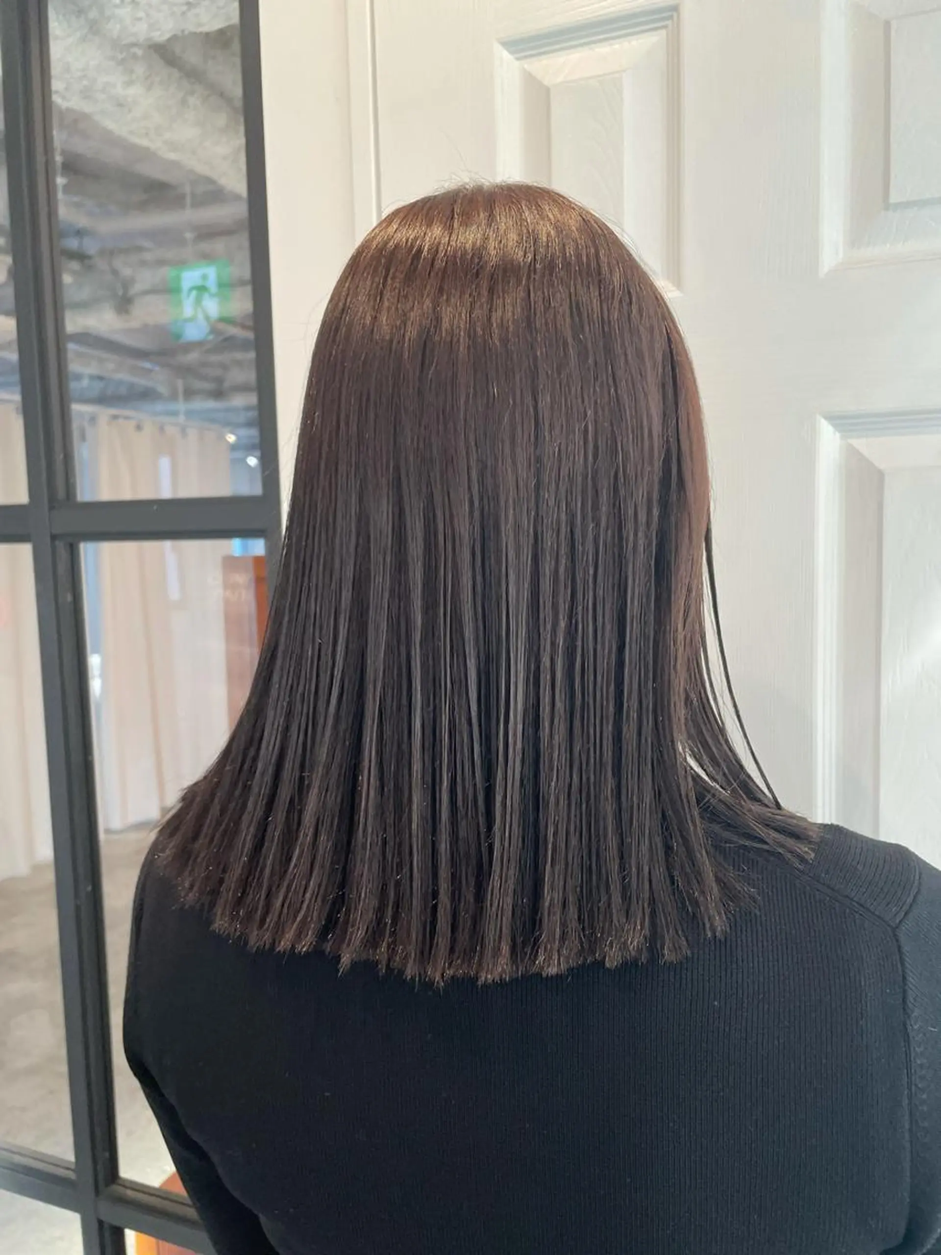 セミロング カラー ヘアアレンジ REONA🪽✨薬院 レイヤーカット🫧のヘアスタイル