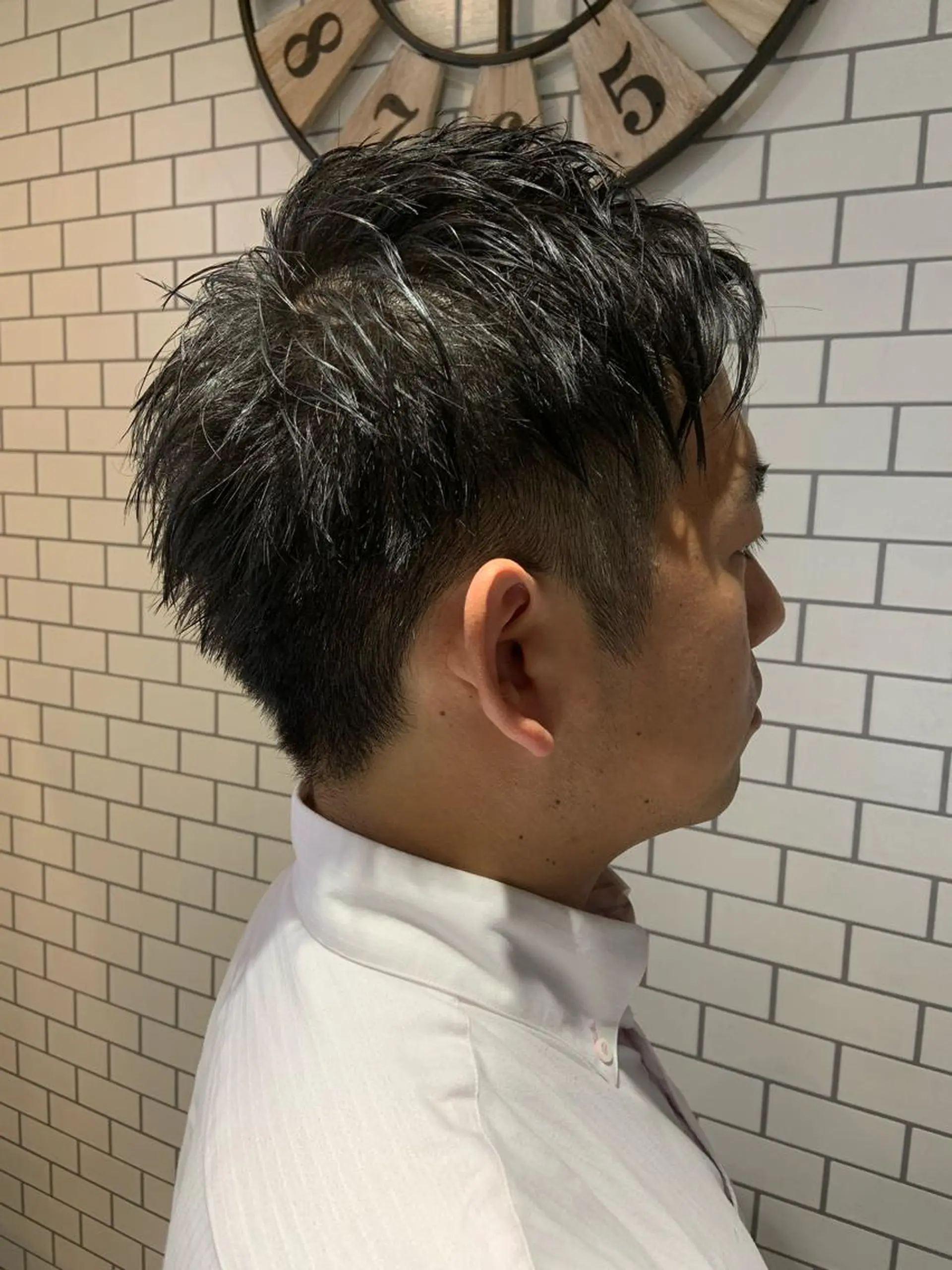ショート メンズ ツーブロック 刈り上げ カット ヘッドスパ 韓国hair🦋 Nanaのヘアスタイル