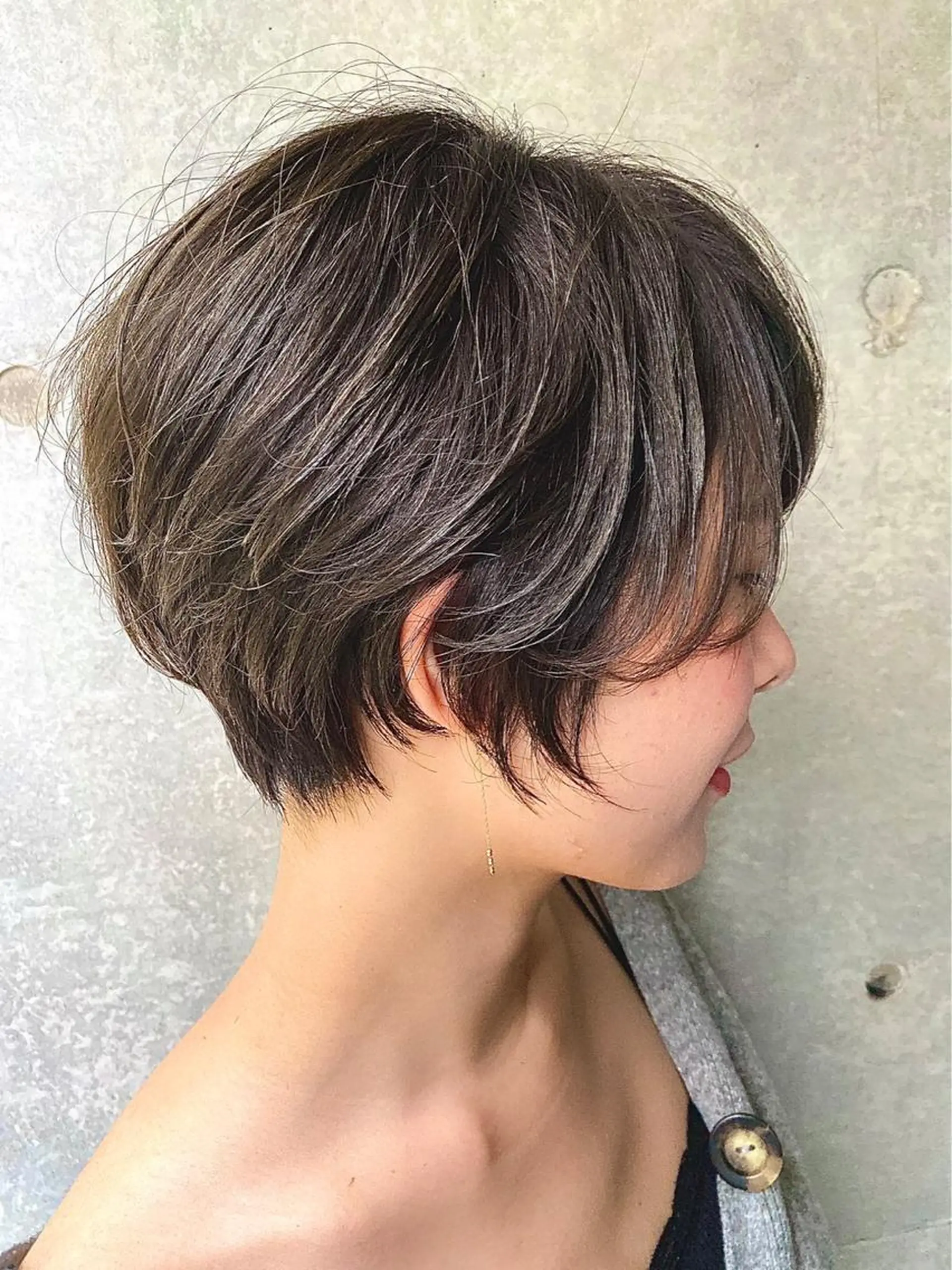 ショート 林 飛夕也のヘアスタイル