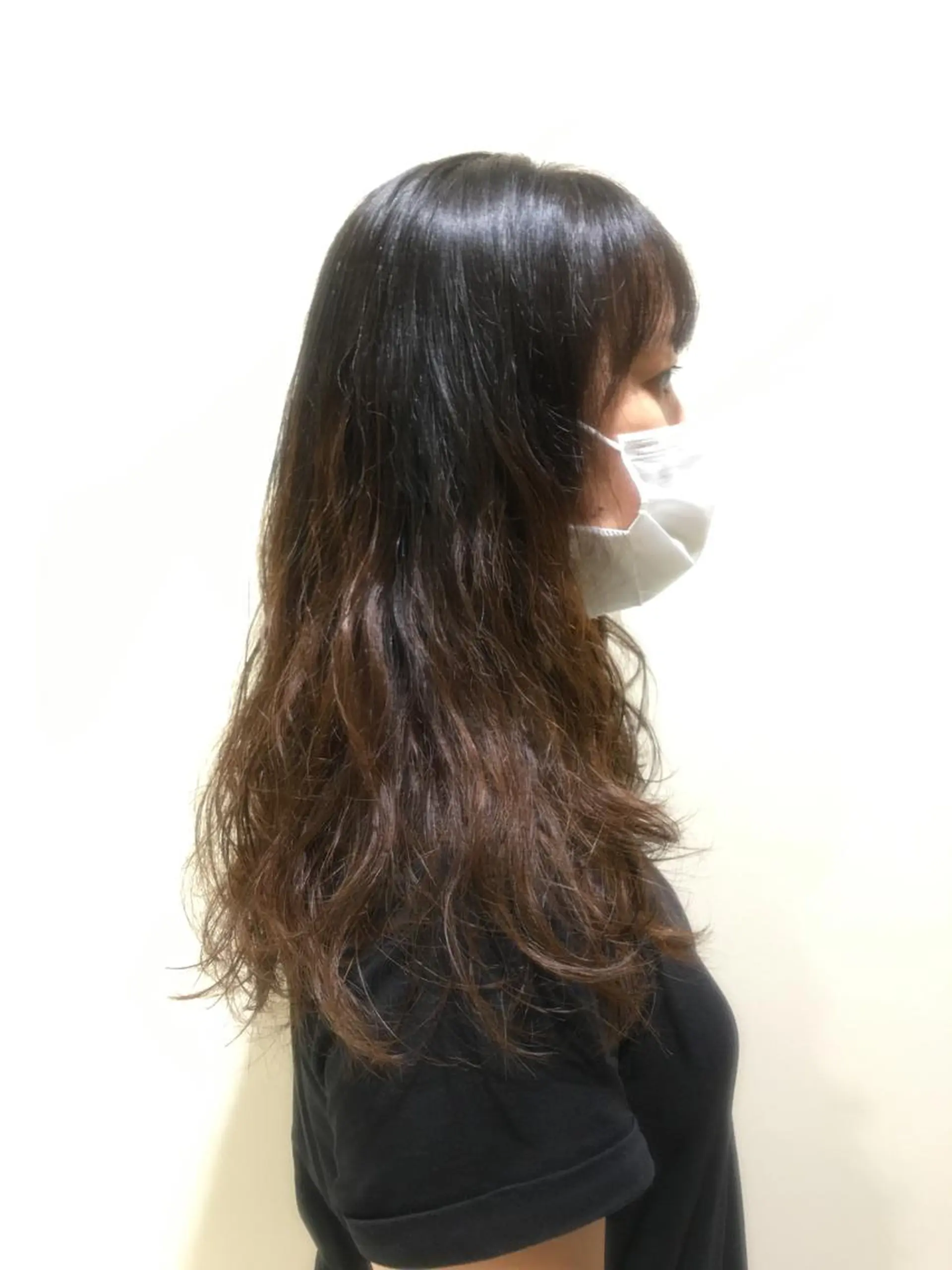 ロング 黒田恵里香ショート カットモデル募集中のヘアスタイル