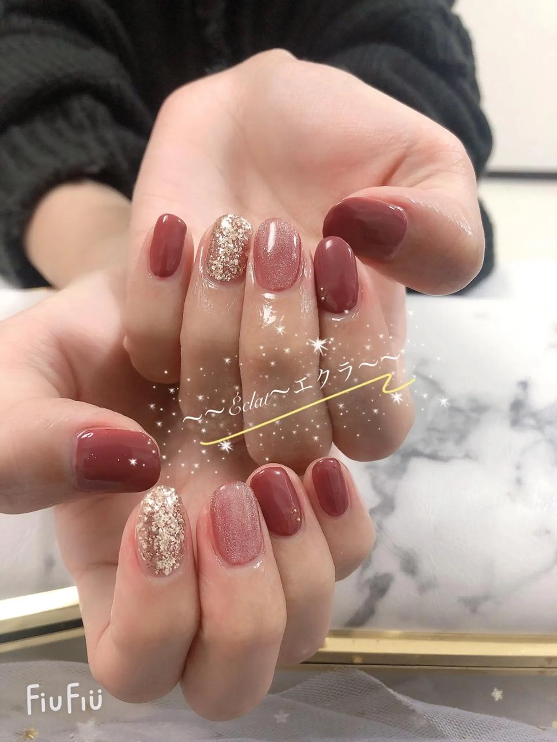 ネイル ネイルサロンエクラ 🫧Shizukaのネイルデザイン