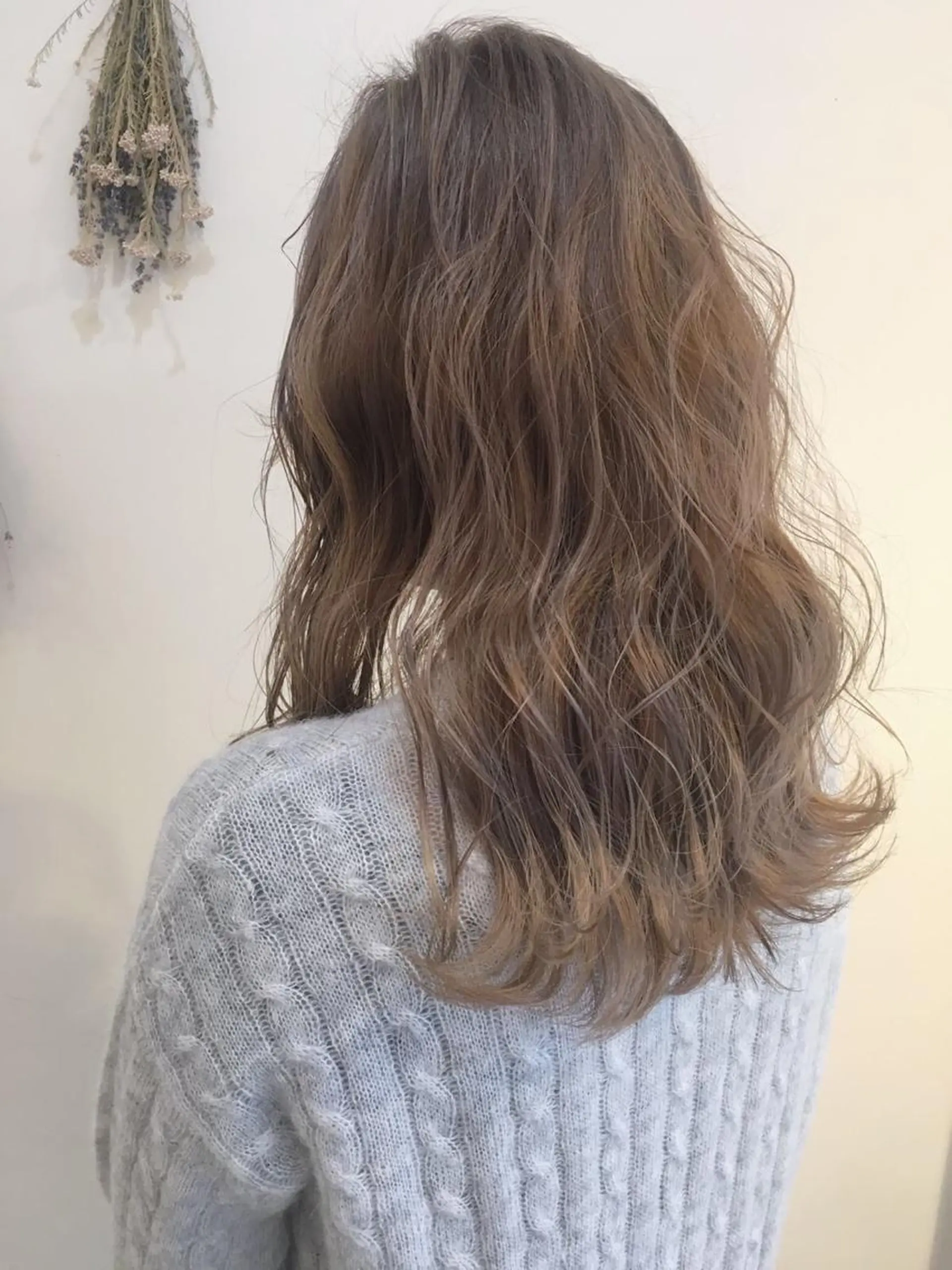 カラー 奈良橋 彩圭のヘアスタイル