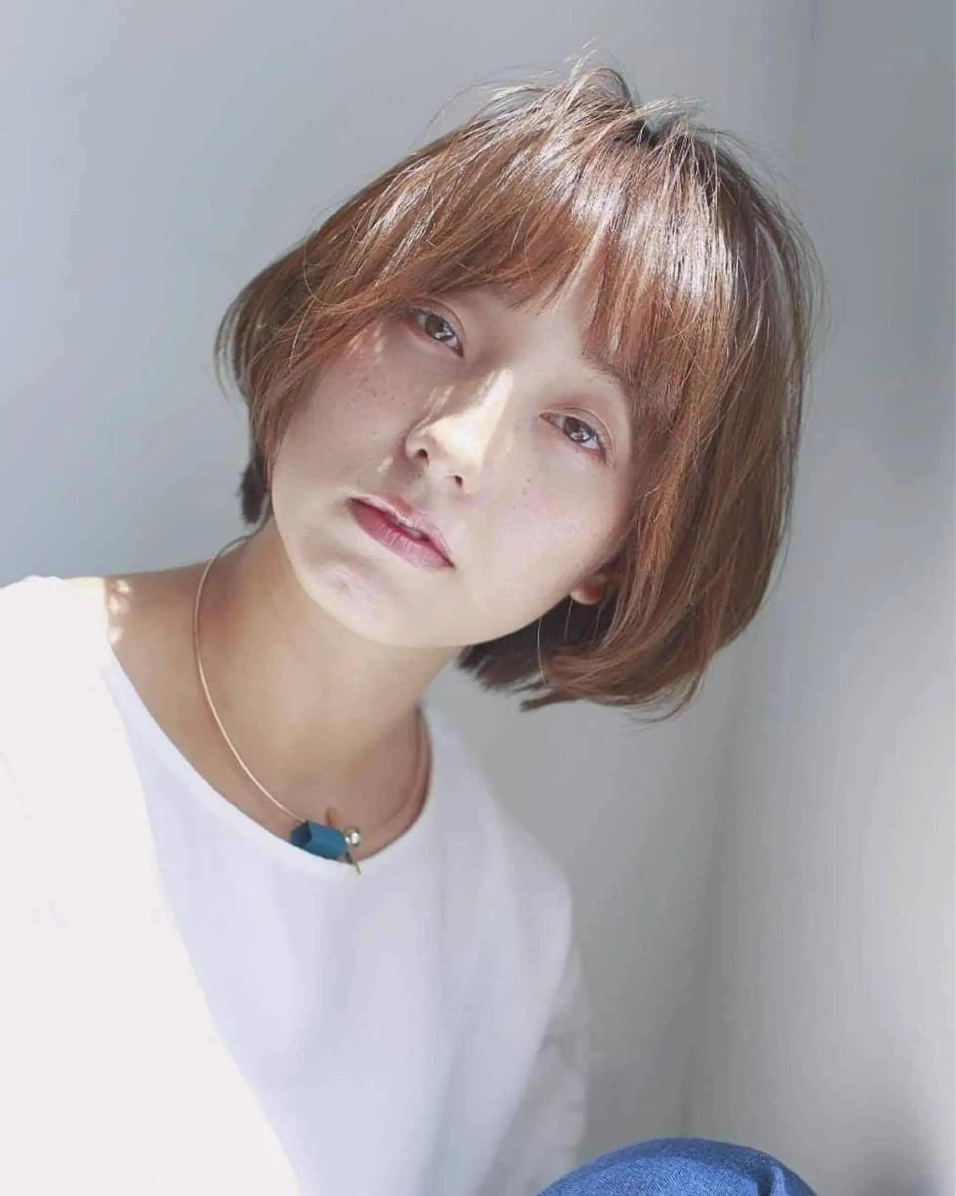 ミディアム ボブ 鳥羽 大智のヘアスタイル