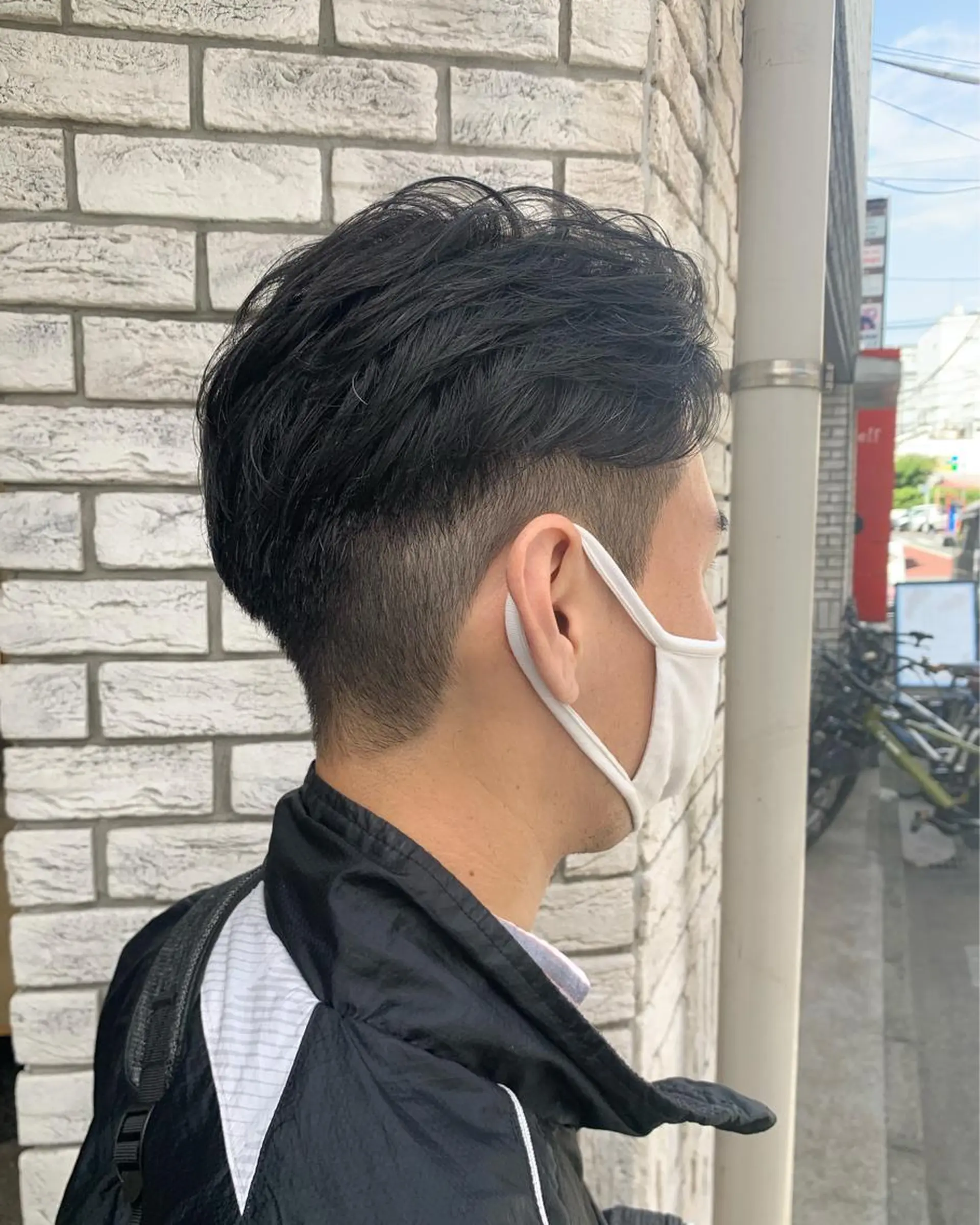 ショート メンズ フェザー/ニュアンス パーマ/ryutoのヘアスタイル