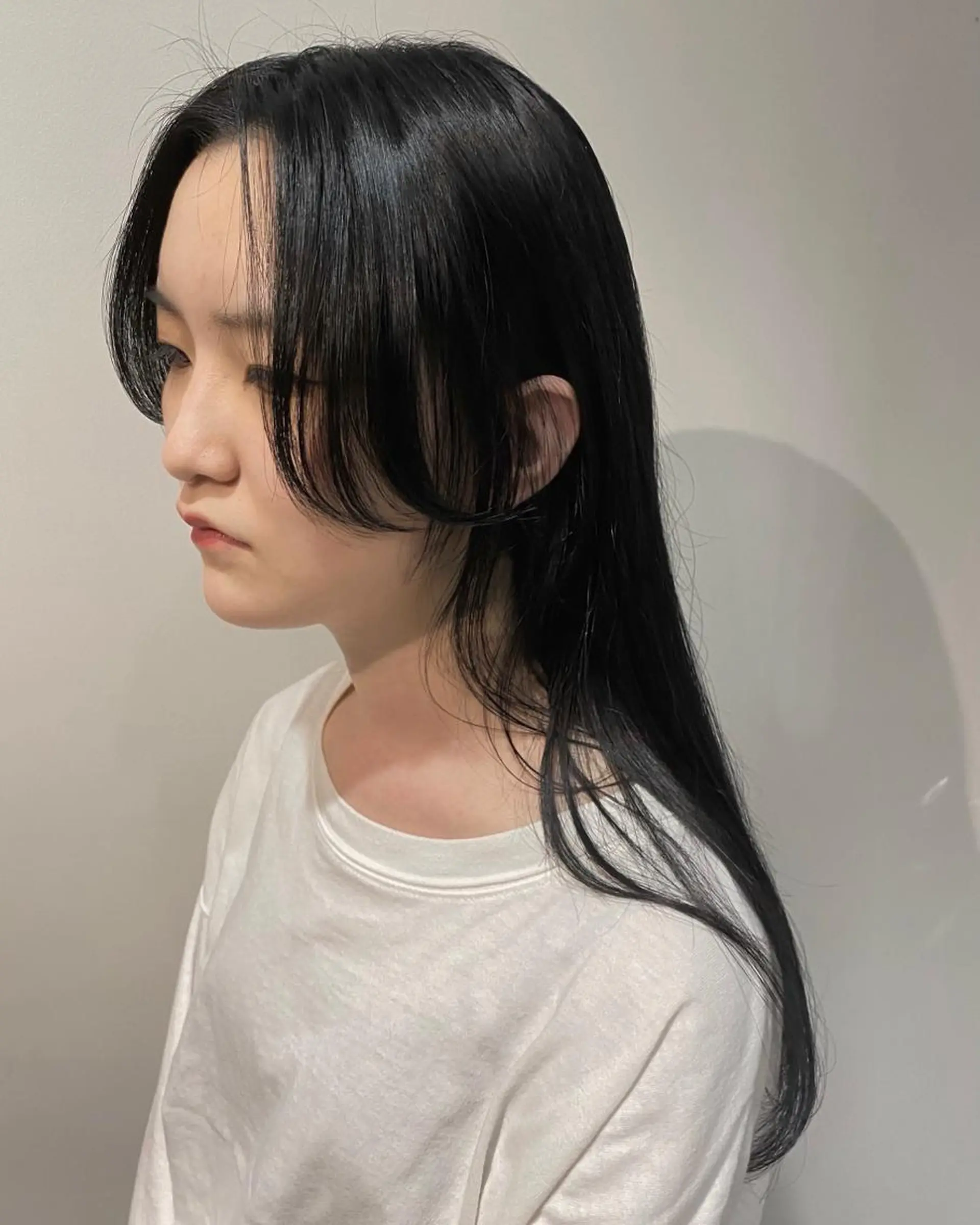 カラー 黒髪 透明感カラー maki @pullnocのヘアスタイル