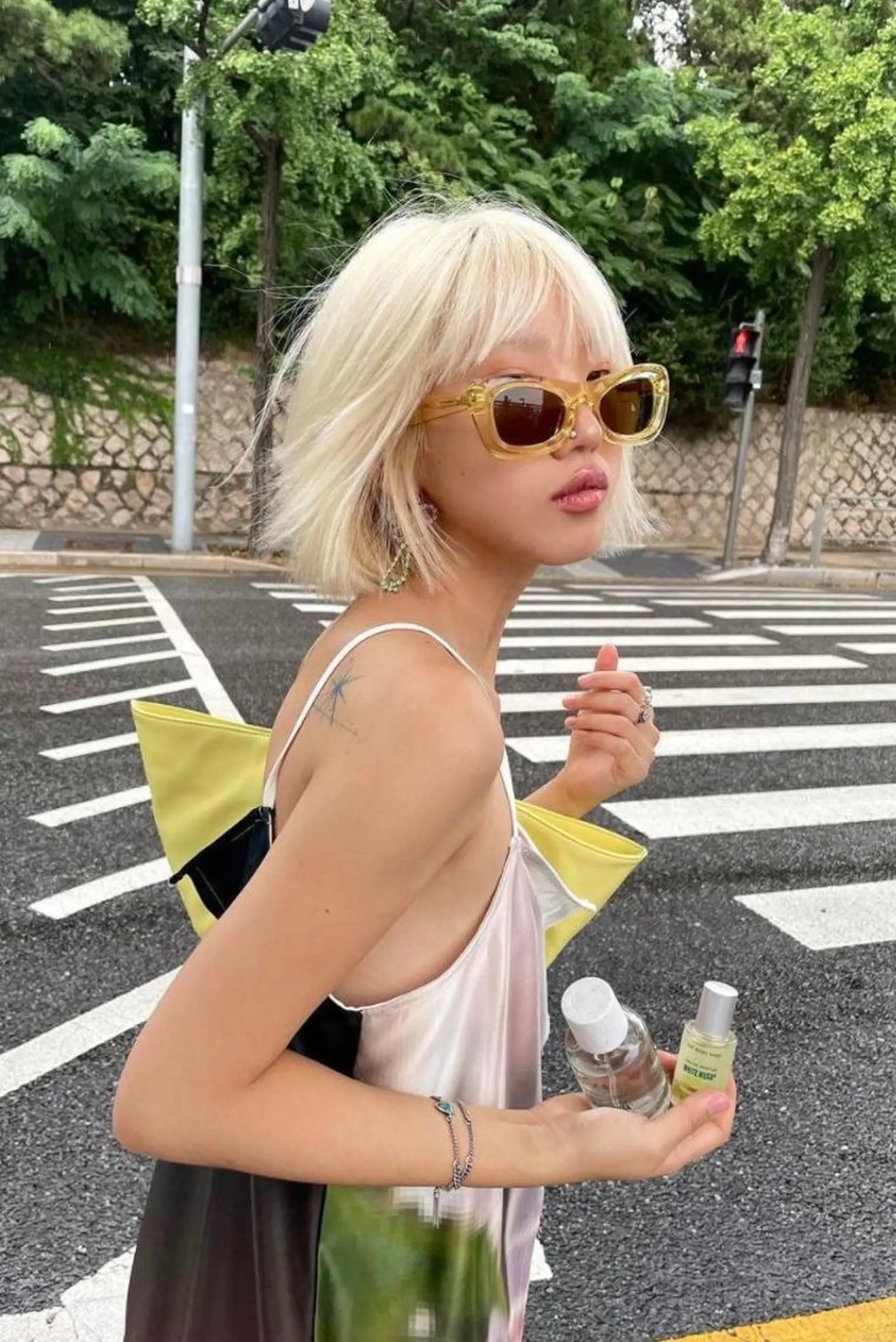 カラー 莉乃/縮毛矯正/髪質 改善/艶カラーのヘアスタイル