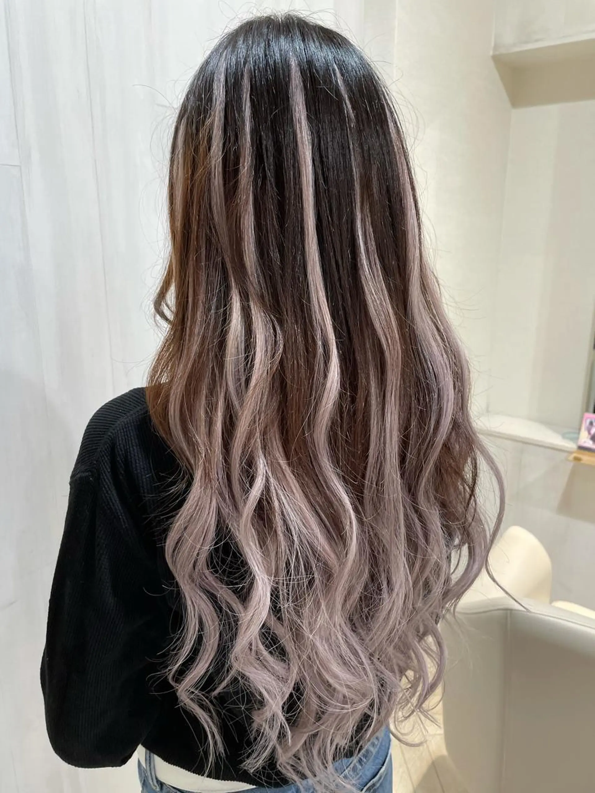 ロング 松永 夏のヘアスタイル