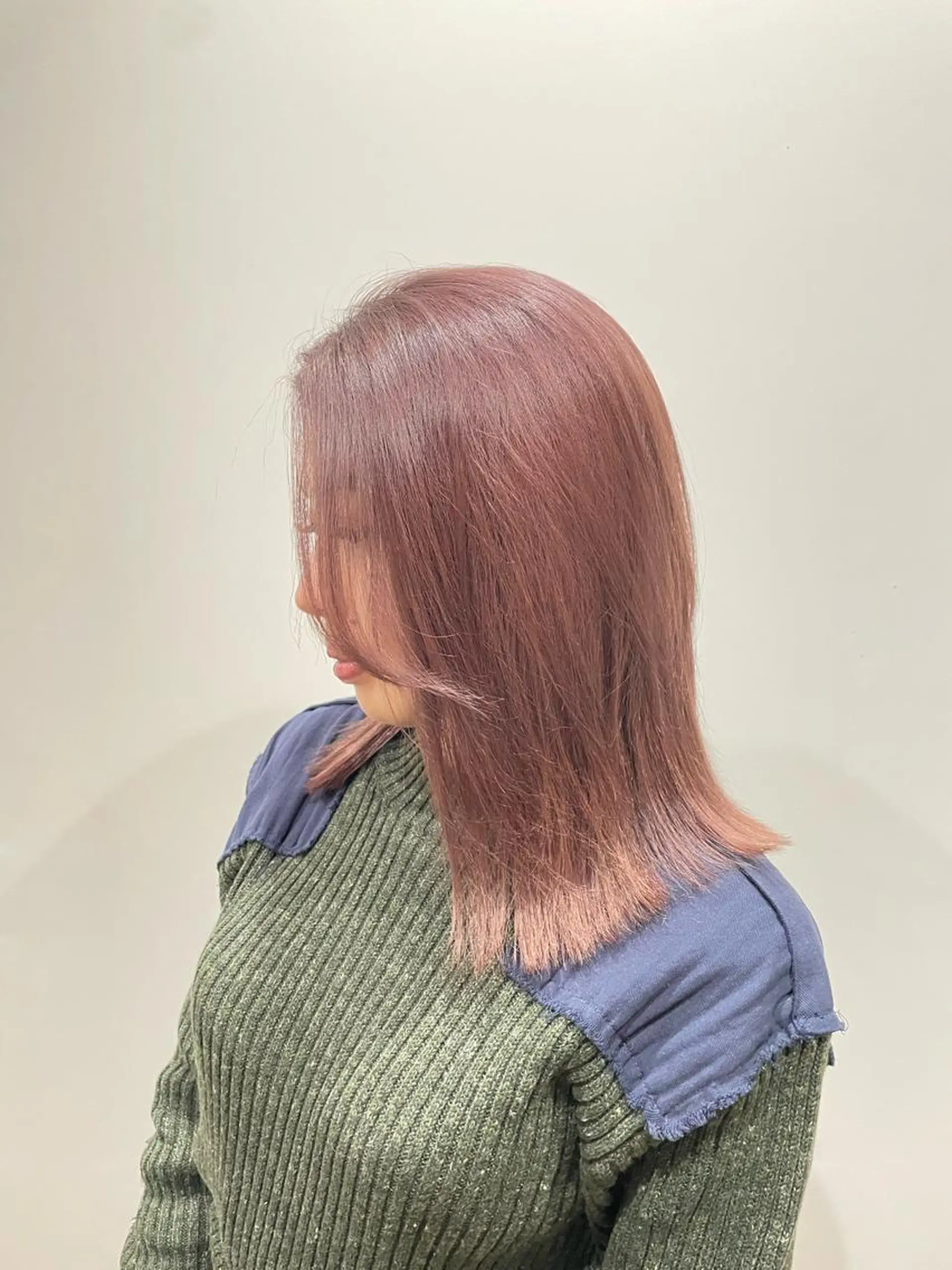 ミディアム ら んのヘアスタイル