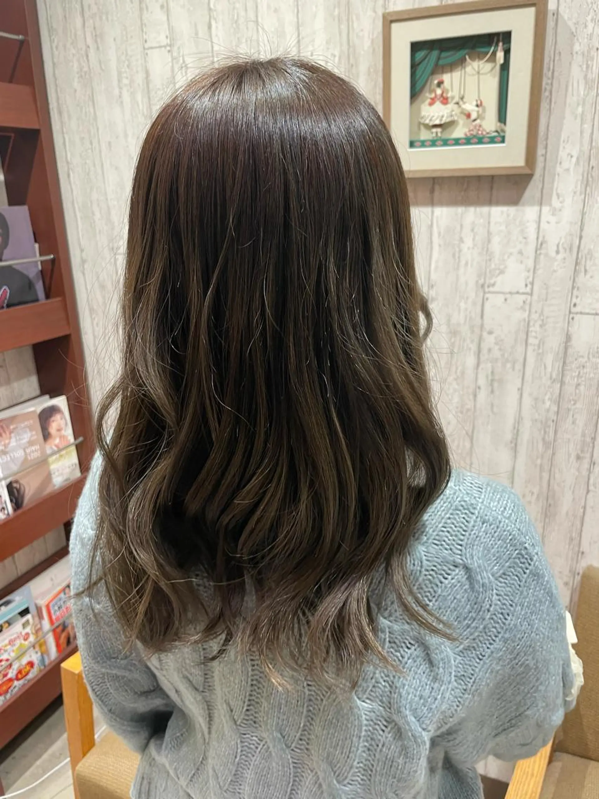 カラー アッシュ オリーブアッシュ EARTH菊名店👾 ひらのすぐるのヘアスタイル