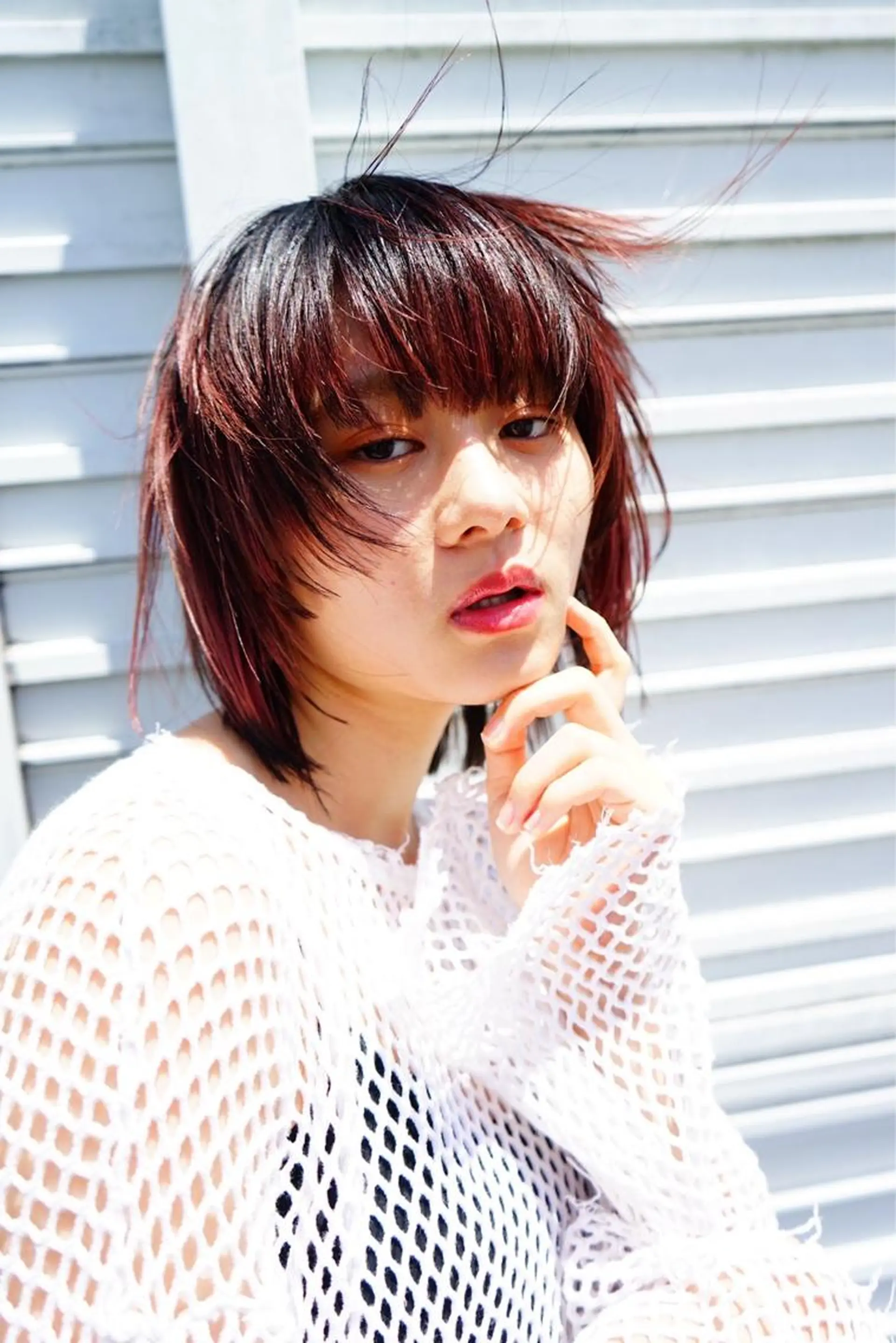 ショート カラー 小岸 竜のヘアスタイル