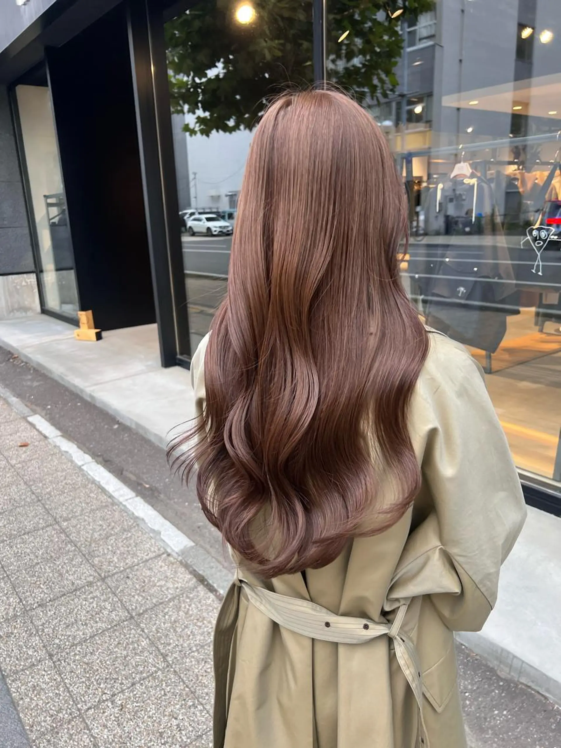 ロング カラー ベージュカラー 寺山 雄哉のヘアスタイル