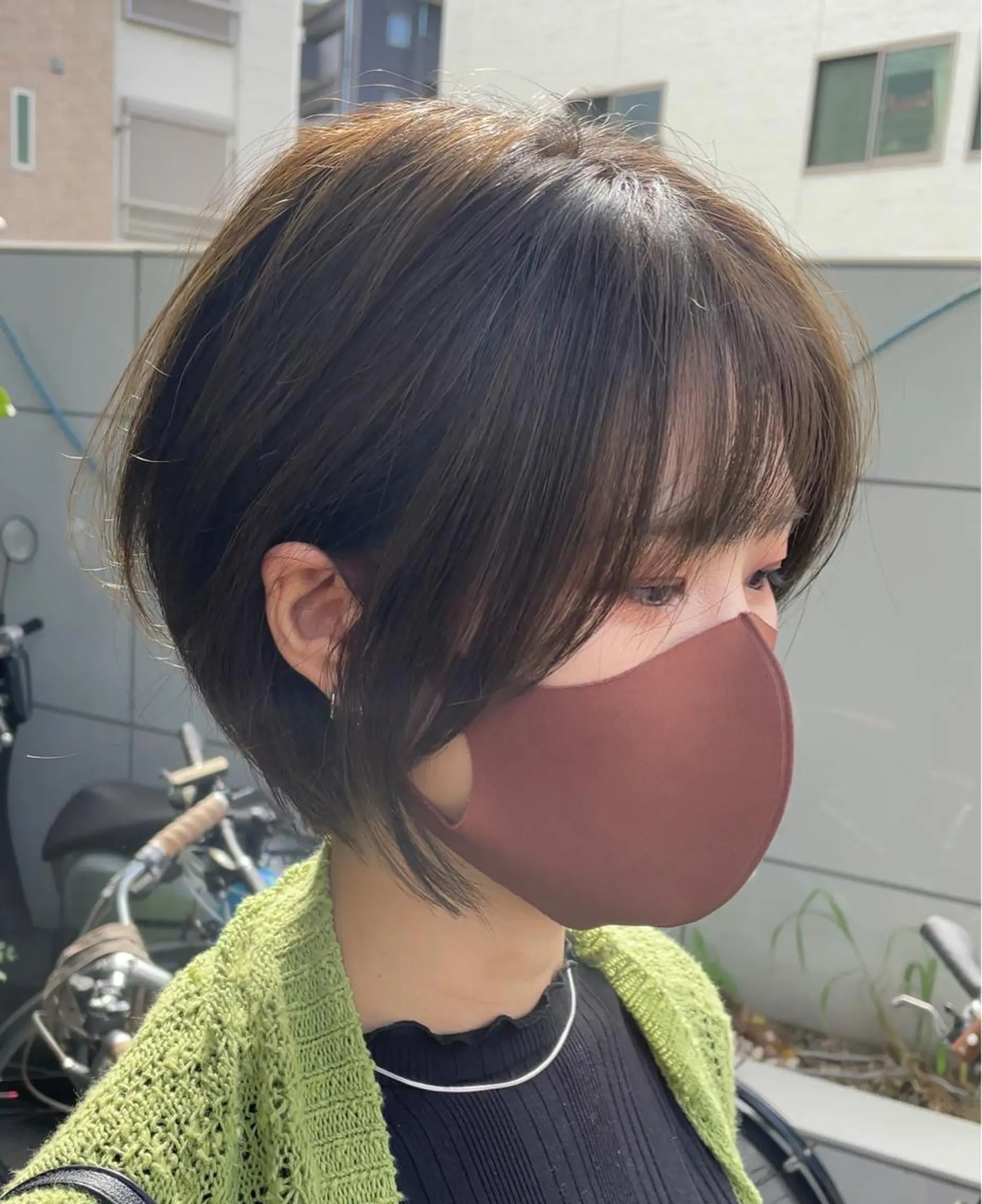 ショート カラー カット ヘアカラー トリートメント 古指 匠巳のヘアスタイル