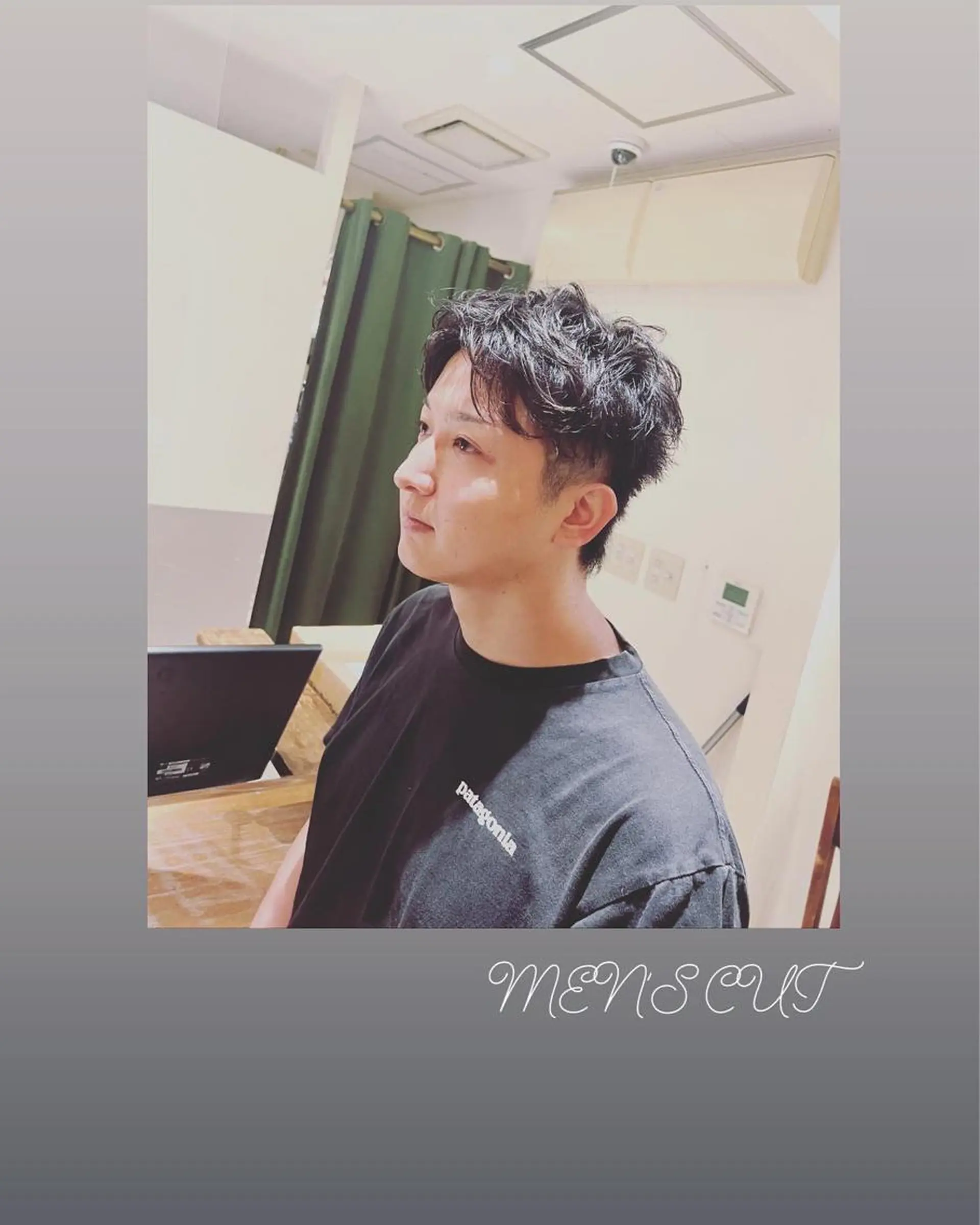 ショート メンズ メンズパーマ ハイライト/インナー /ブリーチ/レイヤーのヘアスタイル