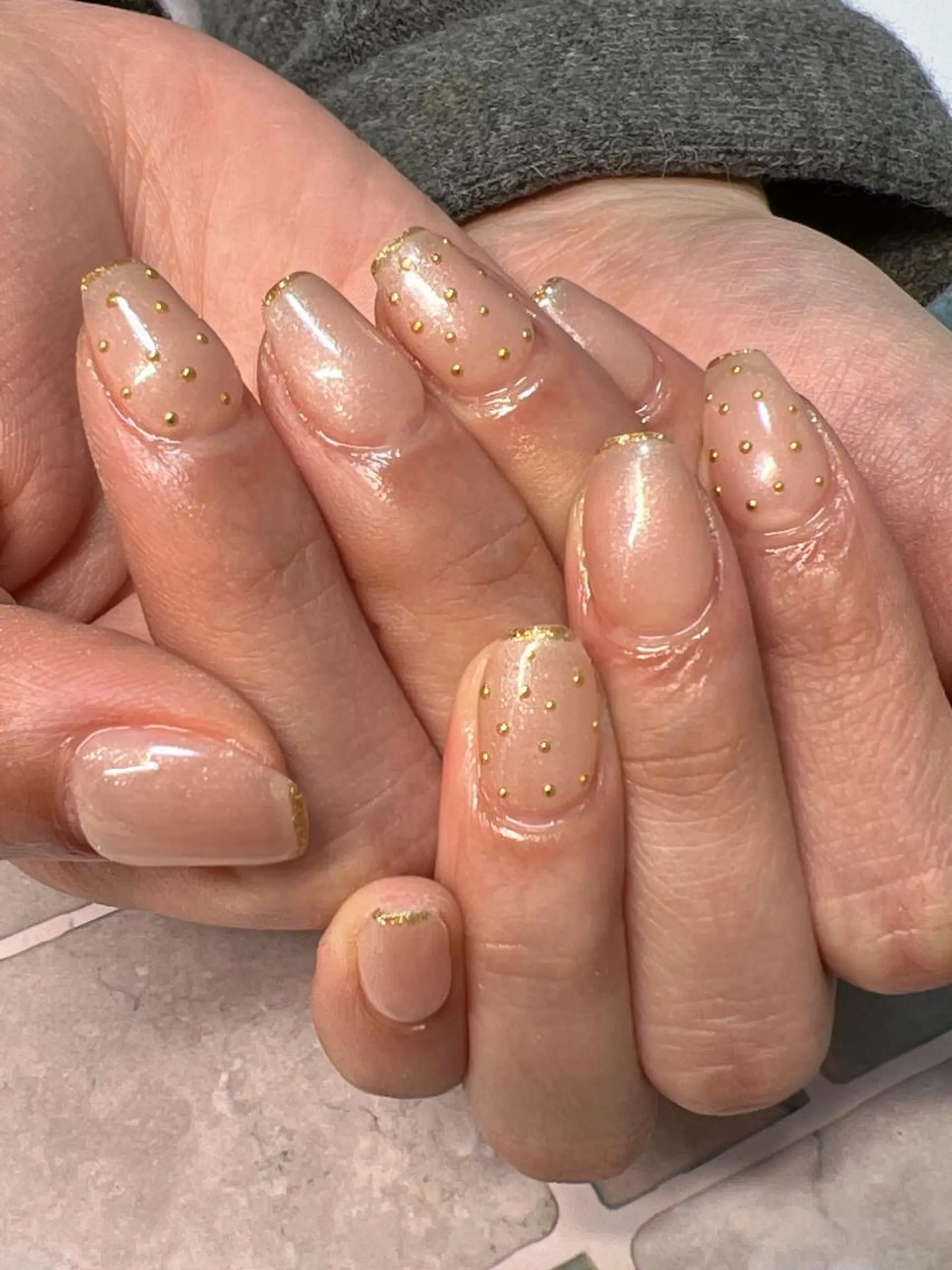 ネイル フレンチネイル オフィスネイル coco nailのネイルデザイン