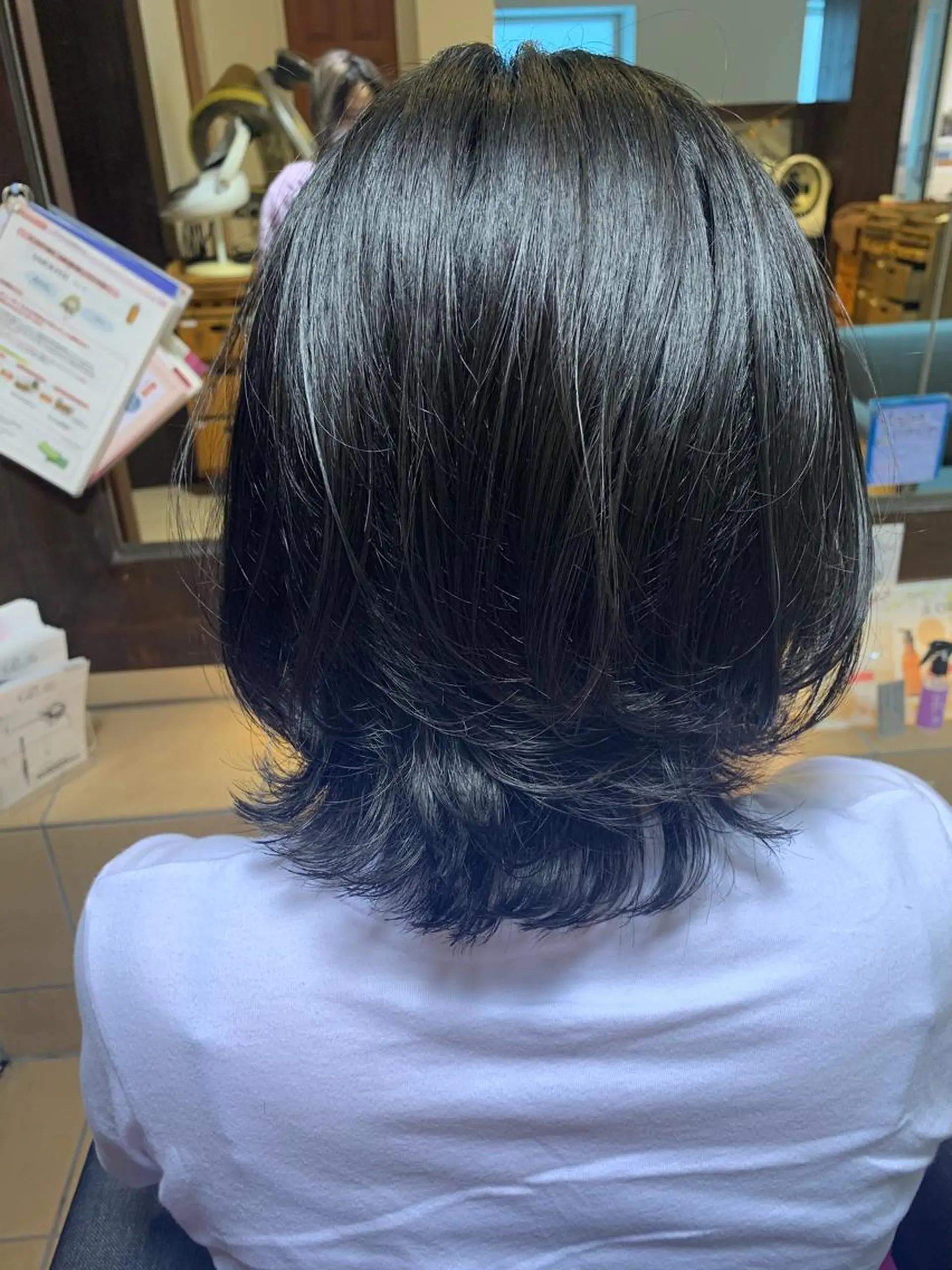 ショート ハイトーンカラー🩵 耳ツボジュエリー👂のその他イメージ