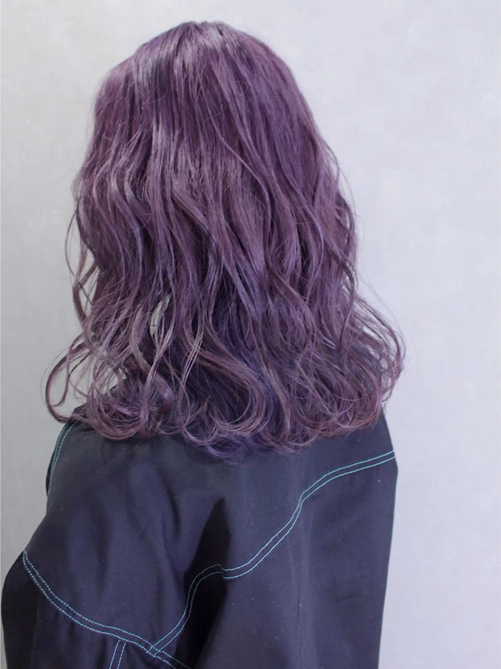 ミディアム カラー ヘアアレンジ ピンクカラー ヘアカラー トリートメント lani ブリーチ /ダブルカラーのヘアスタイル