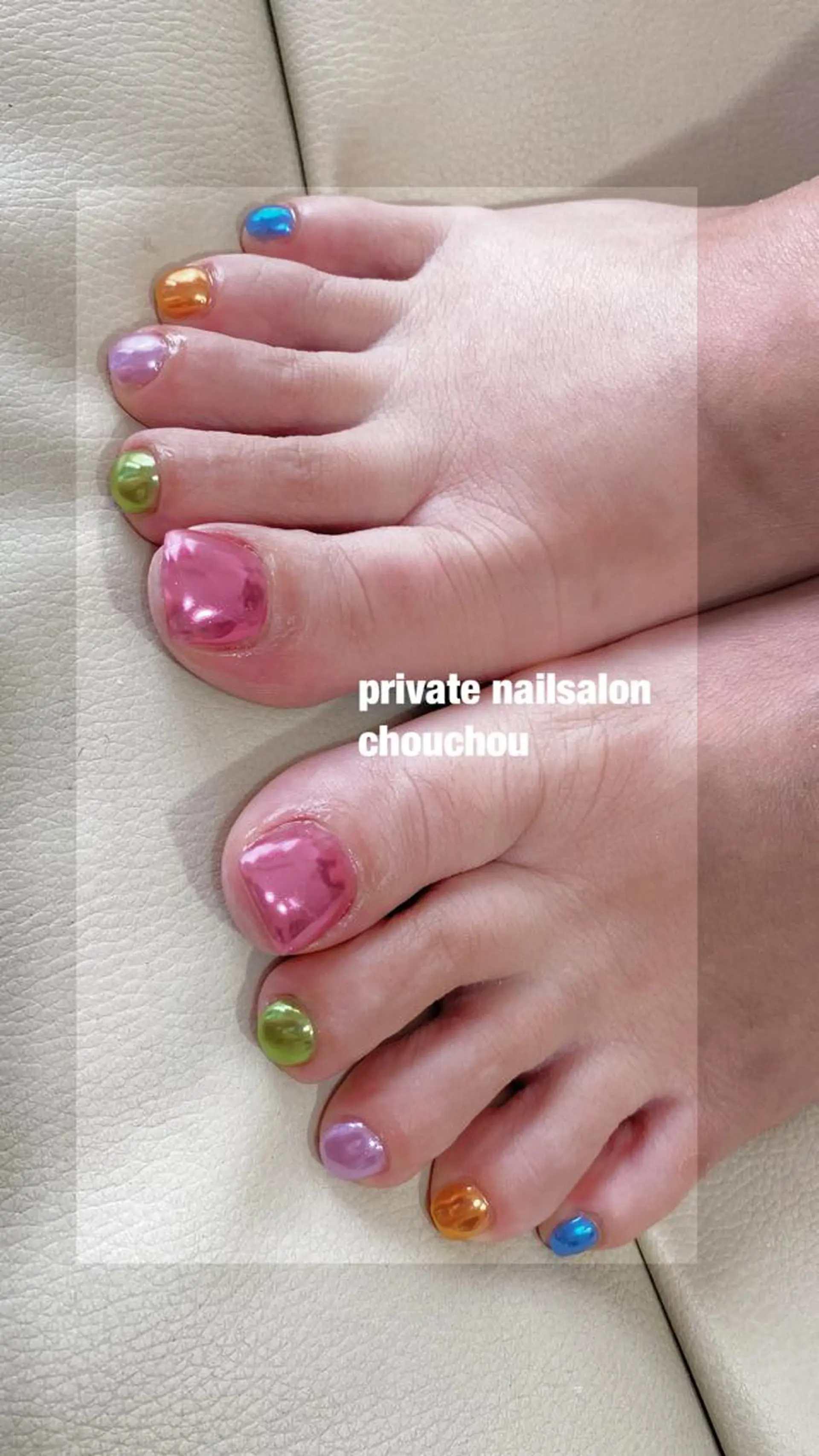 ネイル ミラーネイル ネイルサロン CHOUCHOUのネイルデザイン