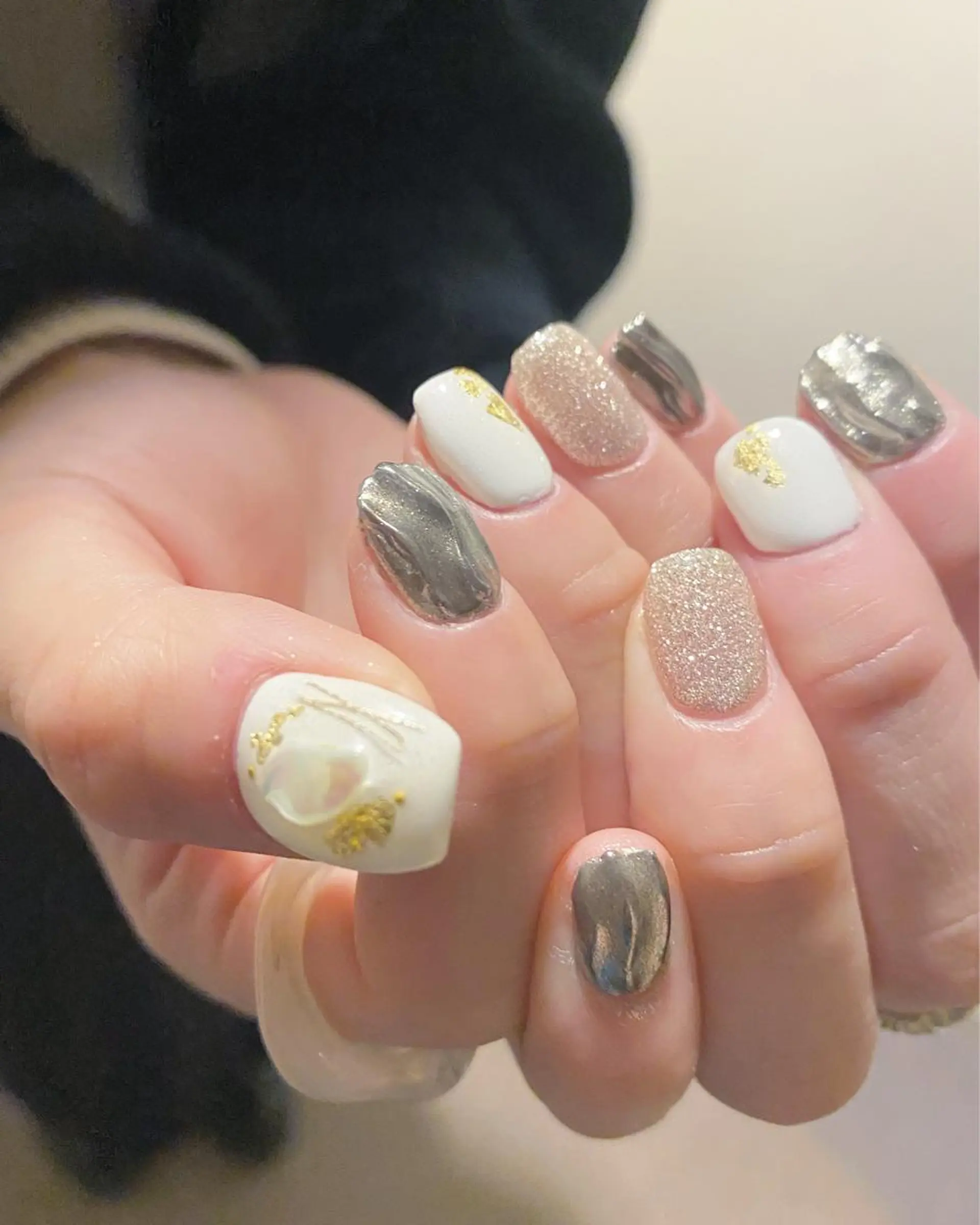 ネイル crystal ⭐︎ colorのネイルデザイン