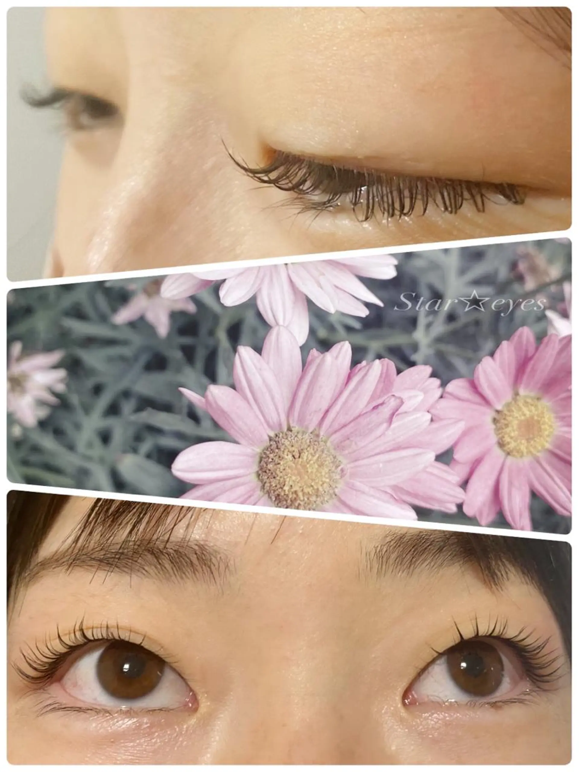 マツエク・マツパ Star eyesのマツエク・マツパデザイン