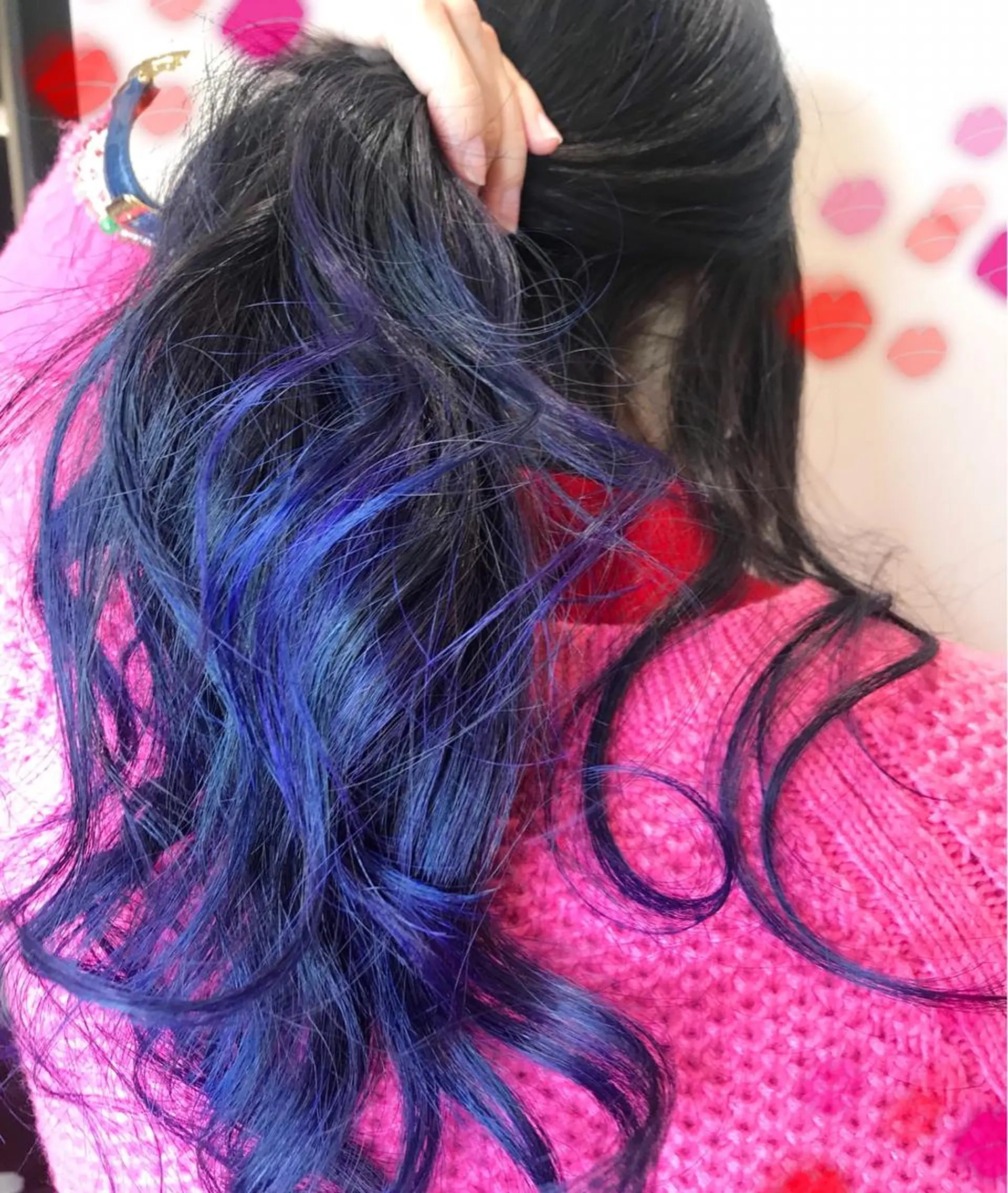 カラー ブルーカラー バイオレットカラー 新宿駅近♡個室 ♡関口三都季🌜のヘアスタイル