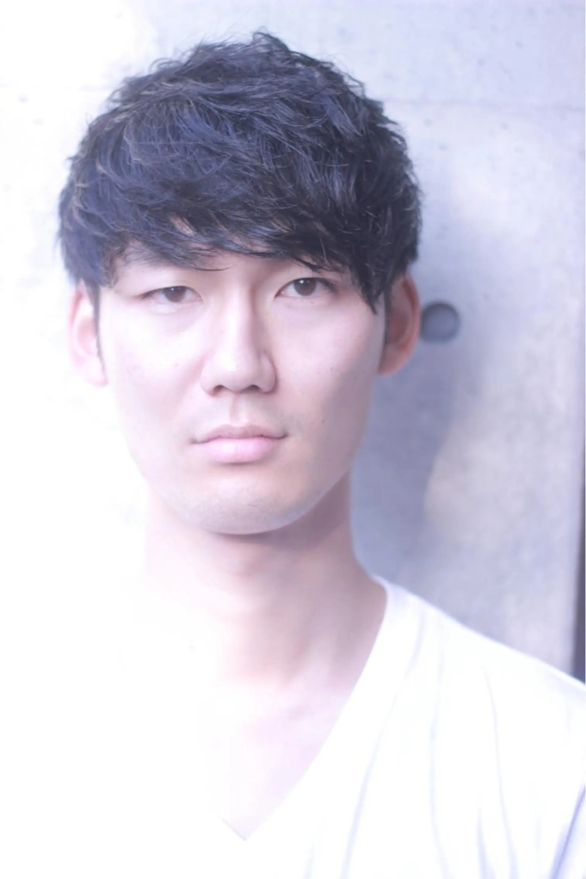 ショート パーマ メンズ 及川 光のヘアスタイル