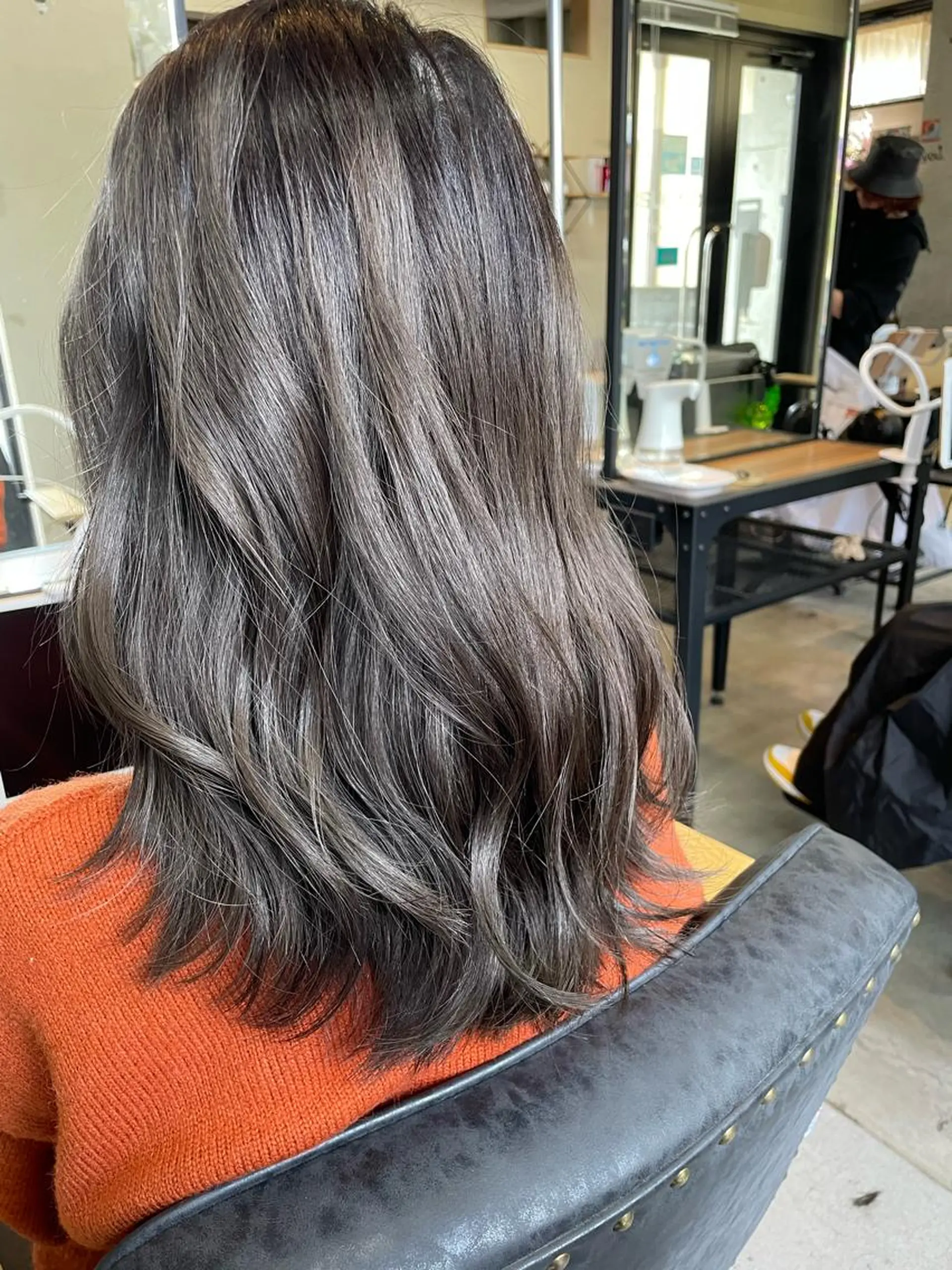 セミロング カラー メンズ韓国ヘア👹 KAJIのヘアスタイル