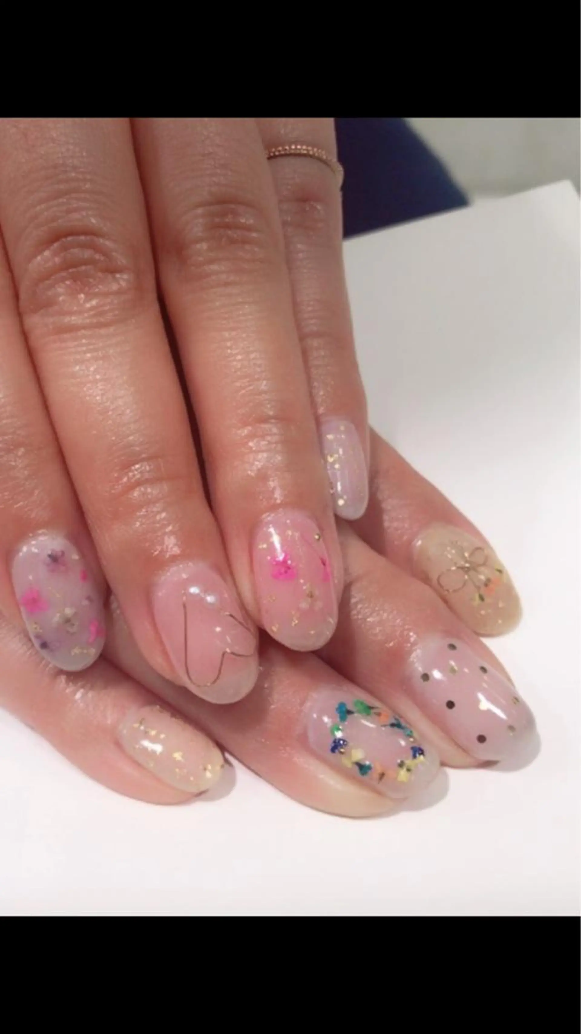 ネイル 4/2ご予約 ◎ 本田 知美ꯁꯧのネイルデザイン