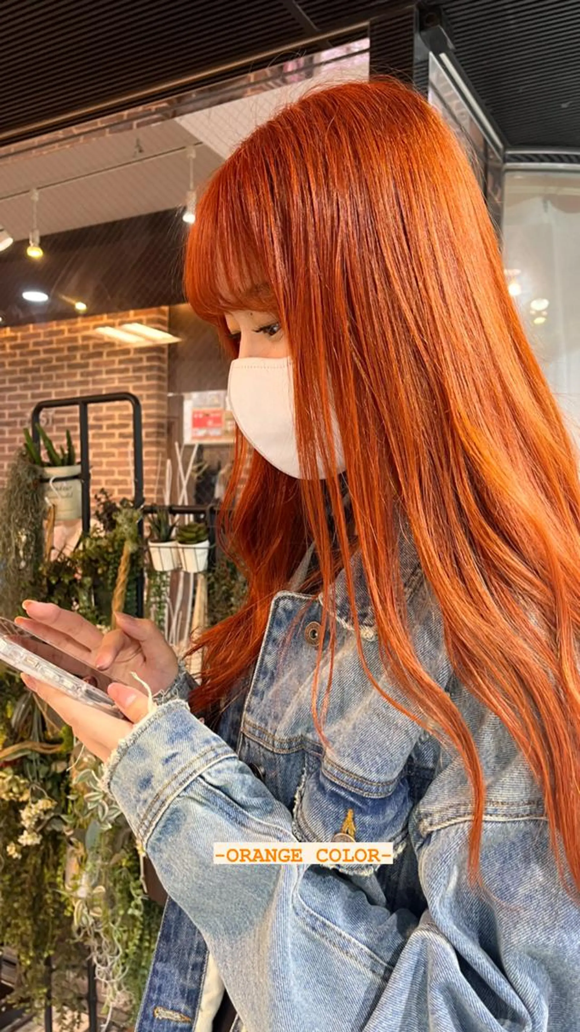 ロング カラー ベージュカラー 黒髪 ブリーチ ブルーカラー ブルーブラック 韓国レイヤー🇰🇷 🤍🎀honokaのヘアスタイル