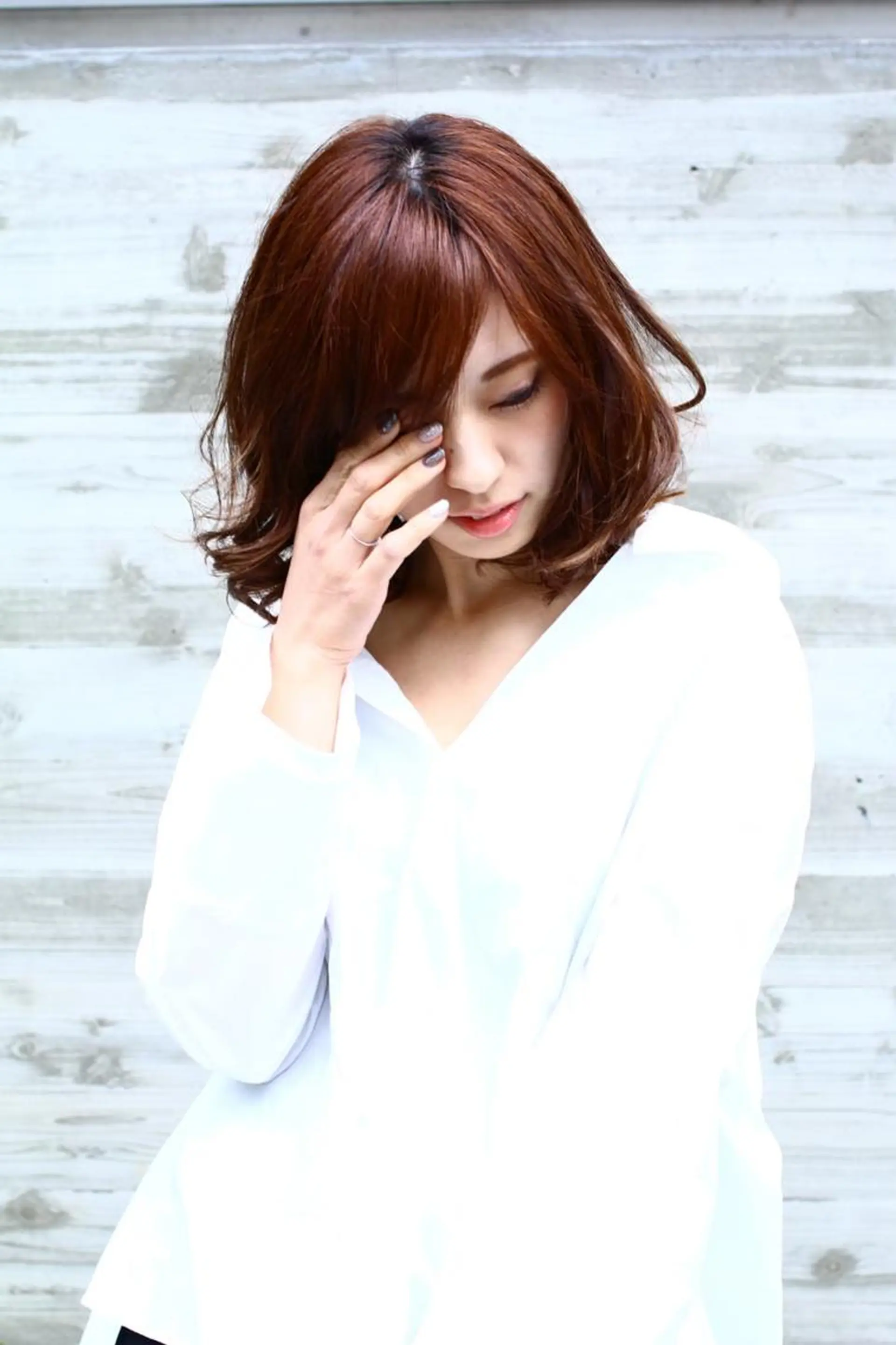 セミロング Ashina Karenのヘアスタイル