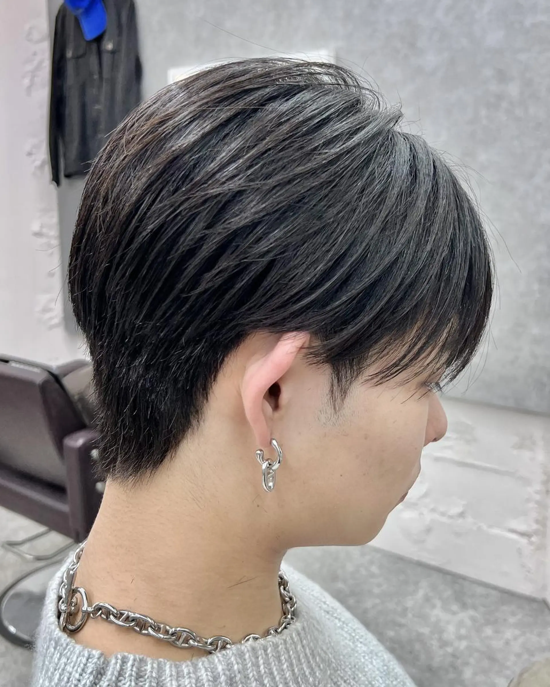パーマ メンズ カット パーマ GLOP HOMME 店長　アオトのヘアスタイル