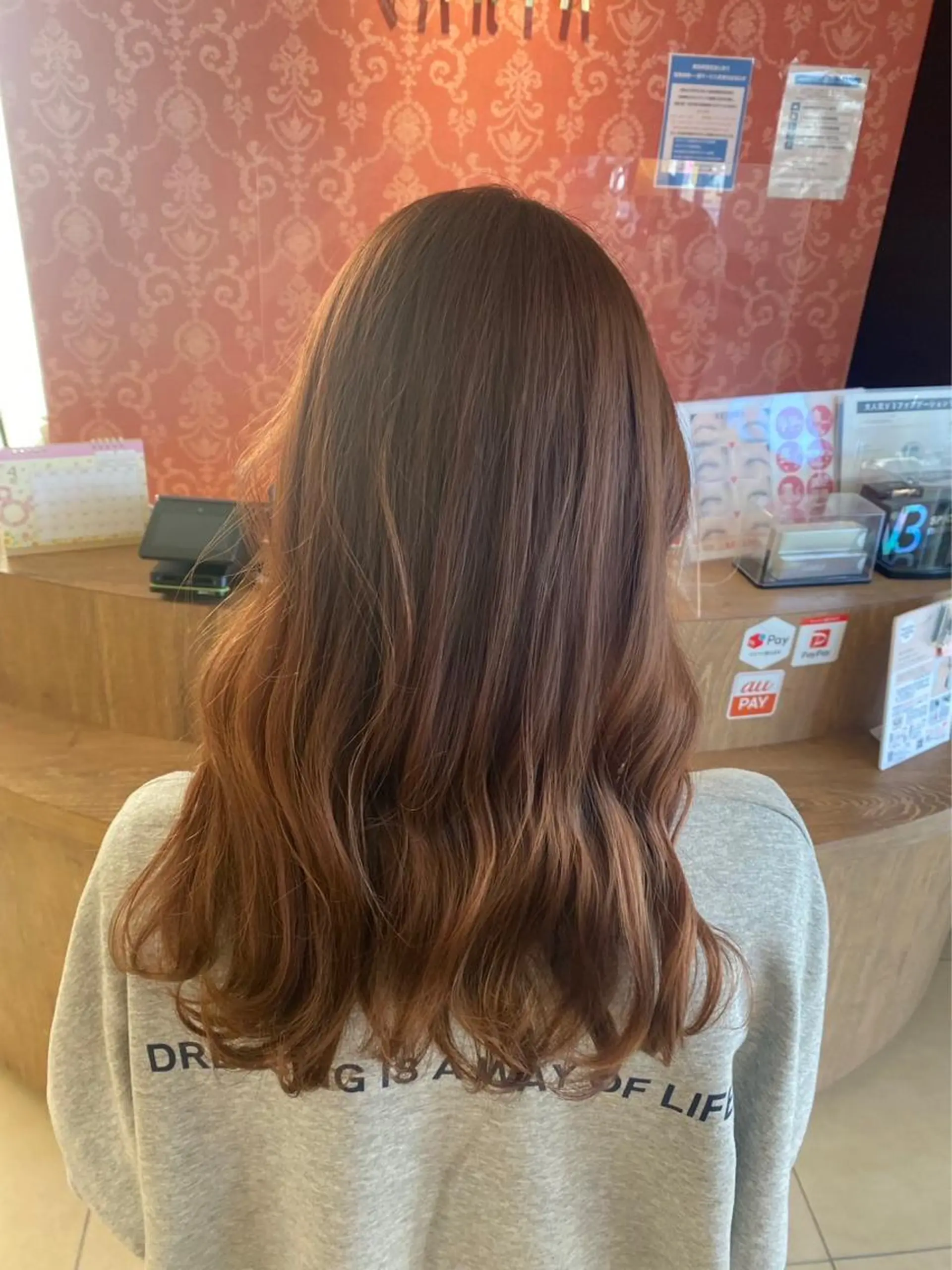 ロング カラー オレンジ ヘアカラー メンズスタイル特化 /fifthりっくんのヘアスタイル