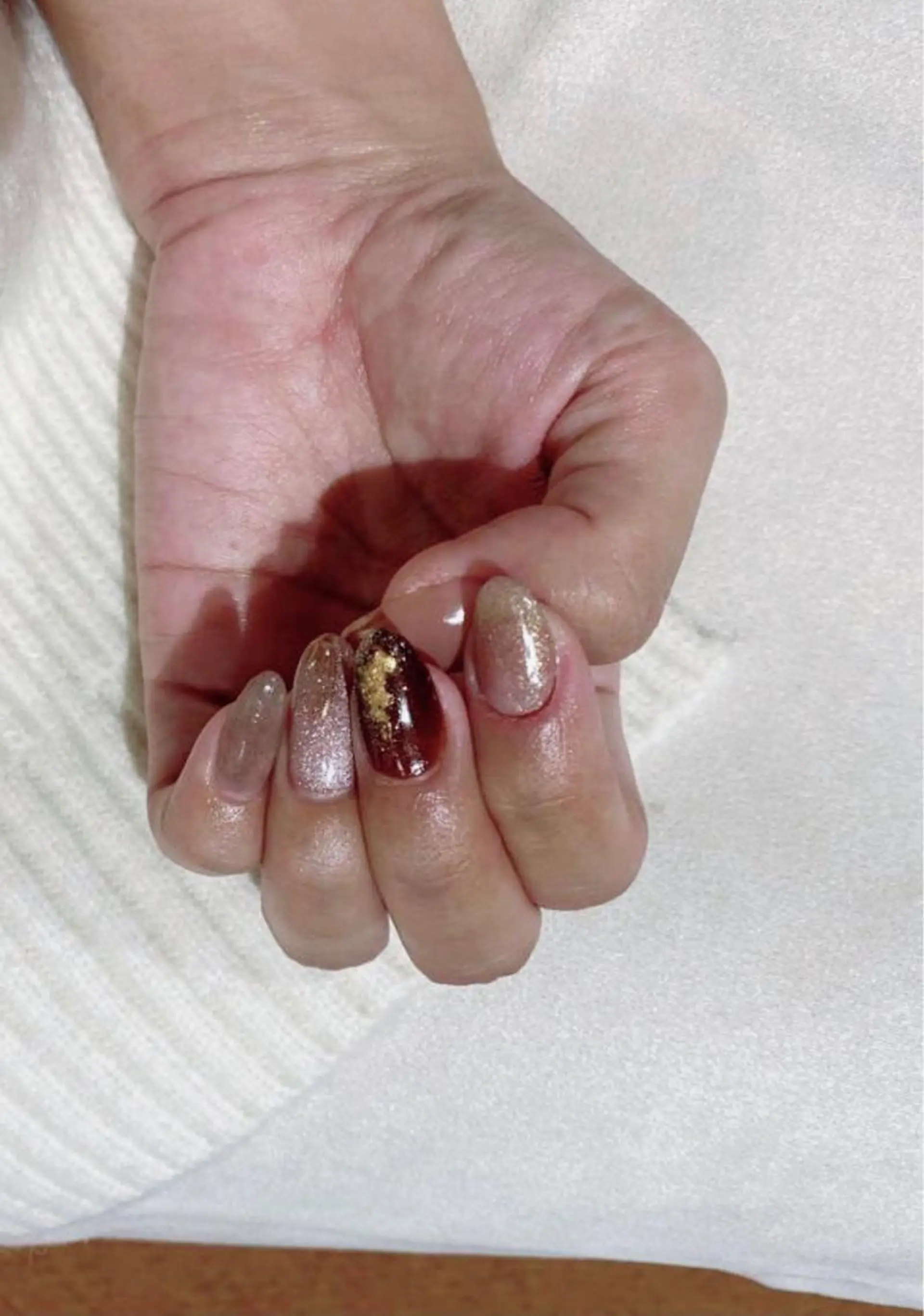 ネイル 持ち込み ハンドネイル ハンドケア 🌿Charme🌿 MAIのネイルデザイン