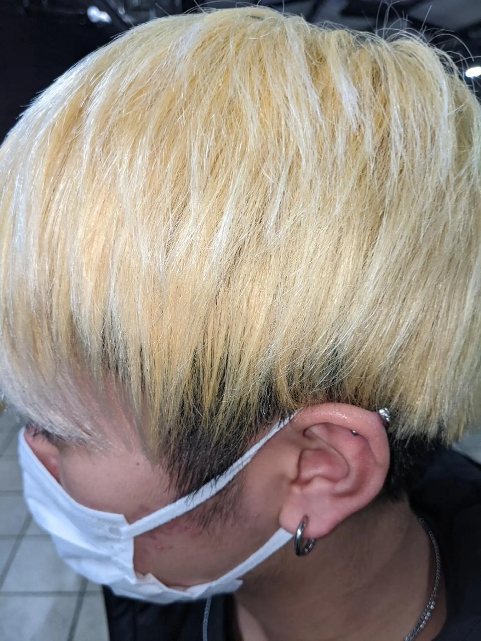 カラー メンズ 深夜まで営業中‼️ レム髪質改善のヘアスタイル