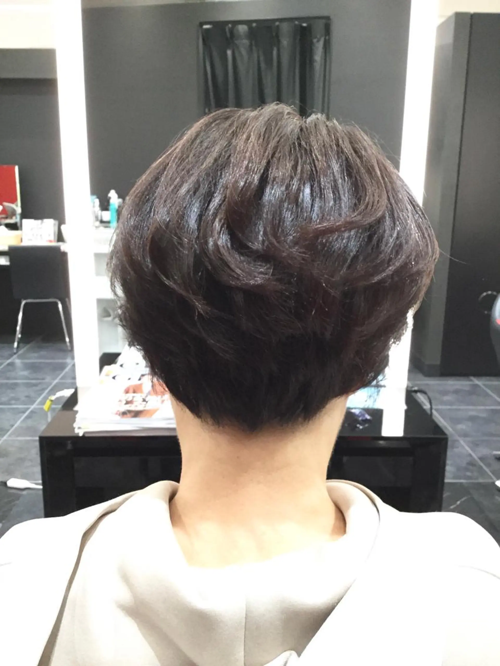 ショート Annon プライベートサロンのヘアスタイル