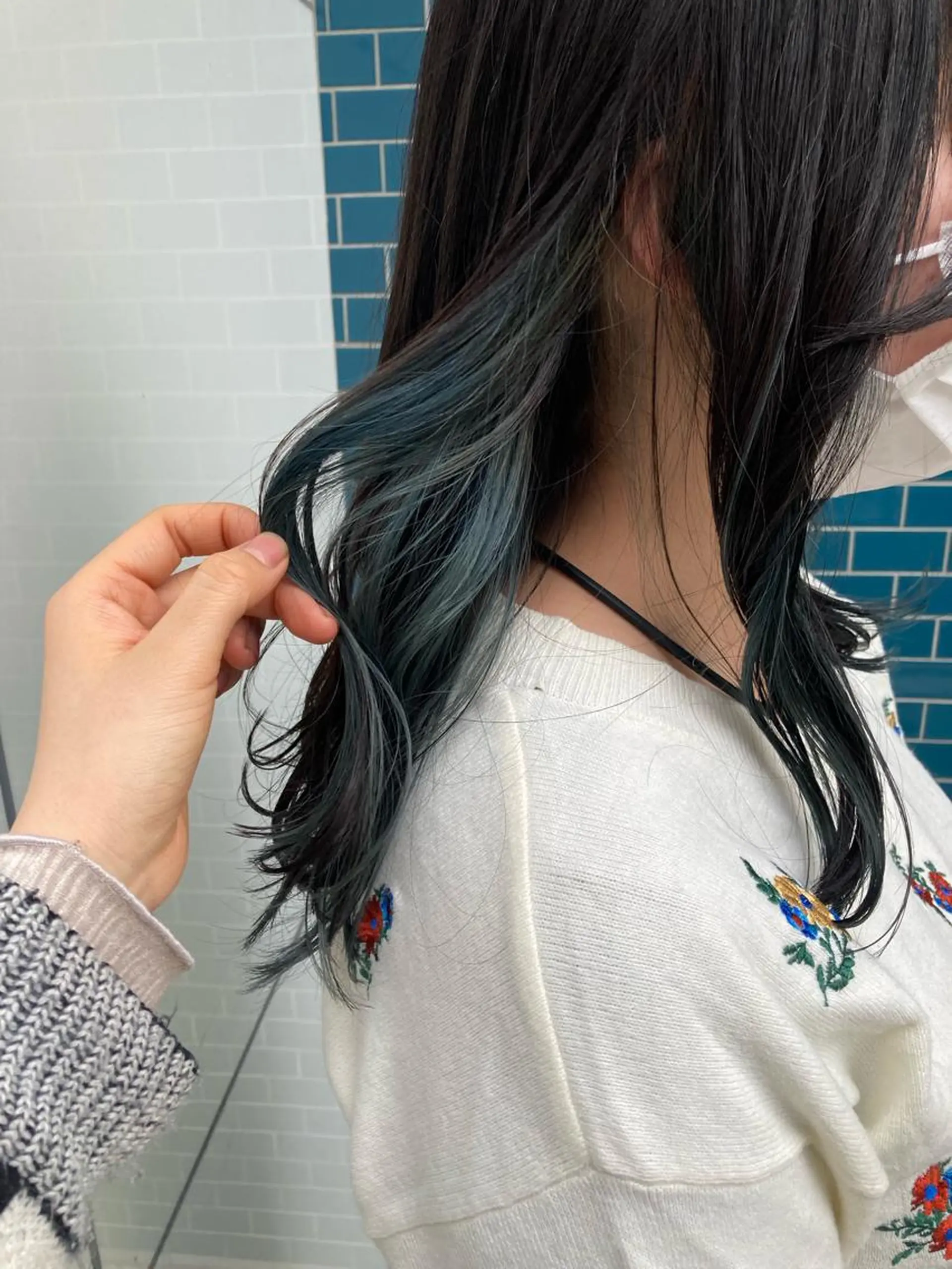 ロング カラー ヘアアレンジ Chlan岡本 坂本のヘアスタイル