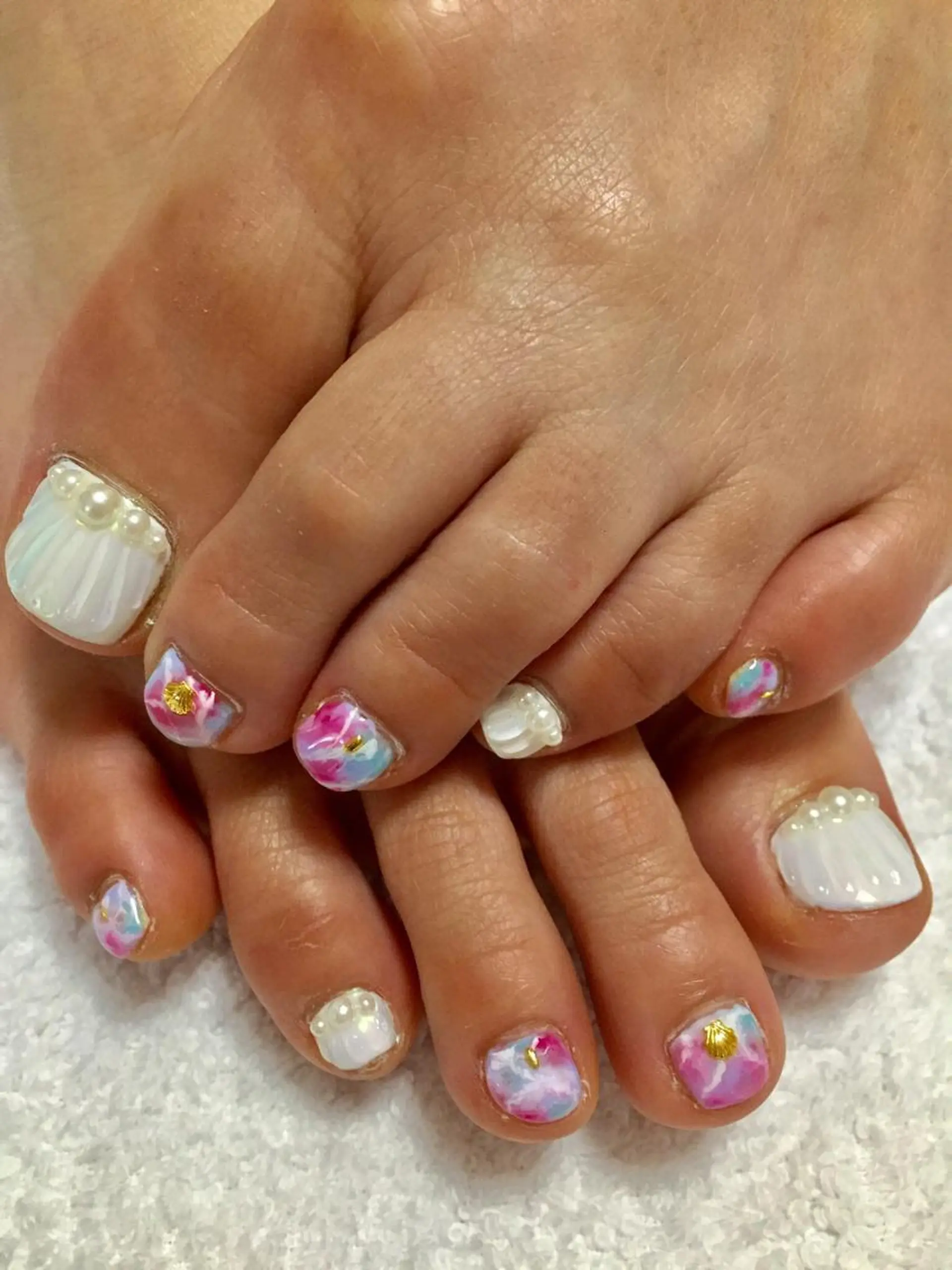 ネイル フットネイル KASUMI♡ Nailのネイルデザイン
