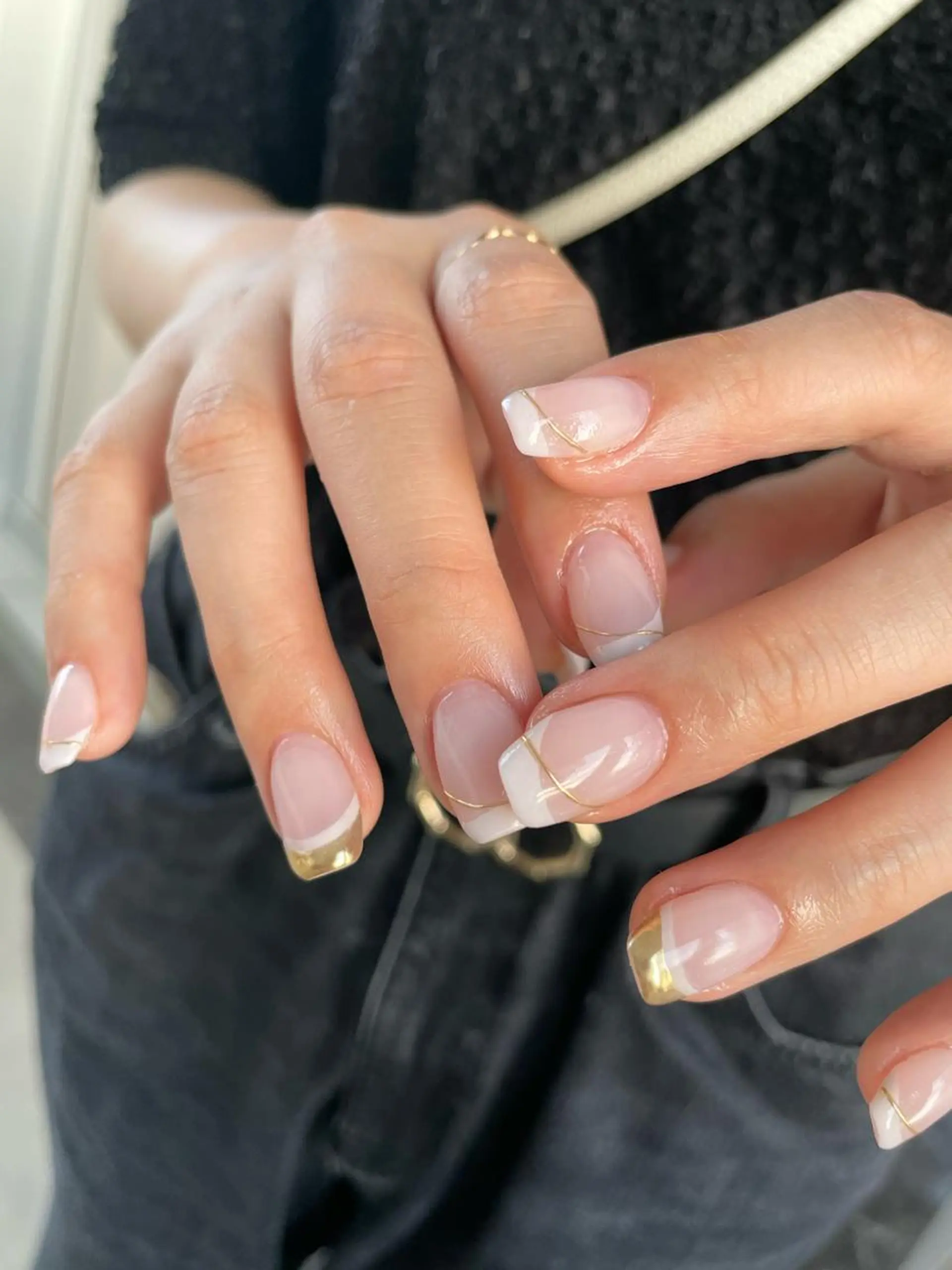セミロング m kaori𓃟のネイルデザイン