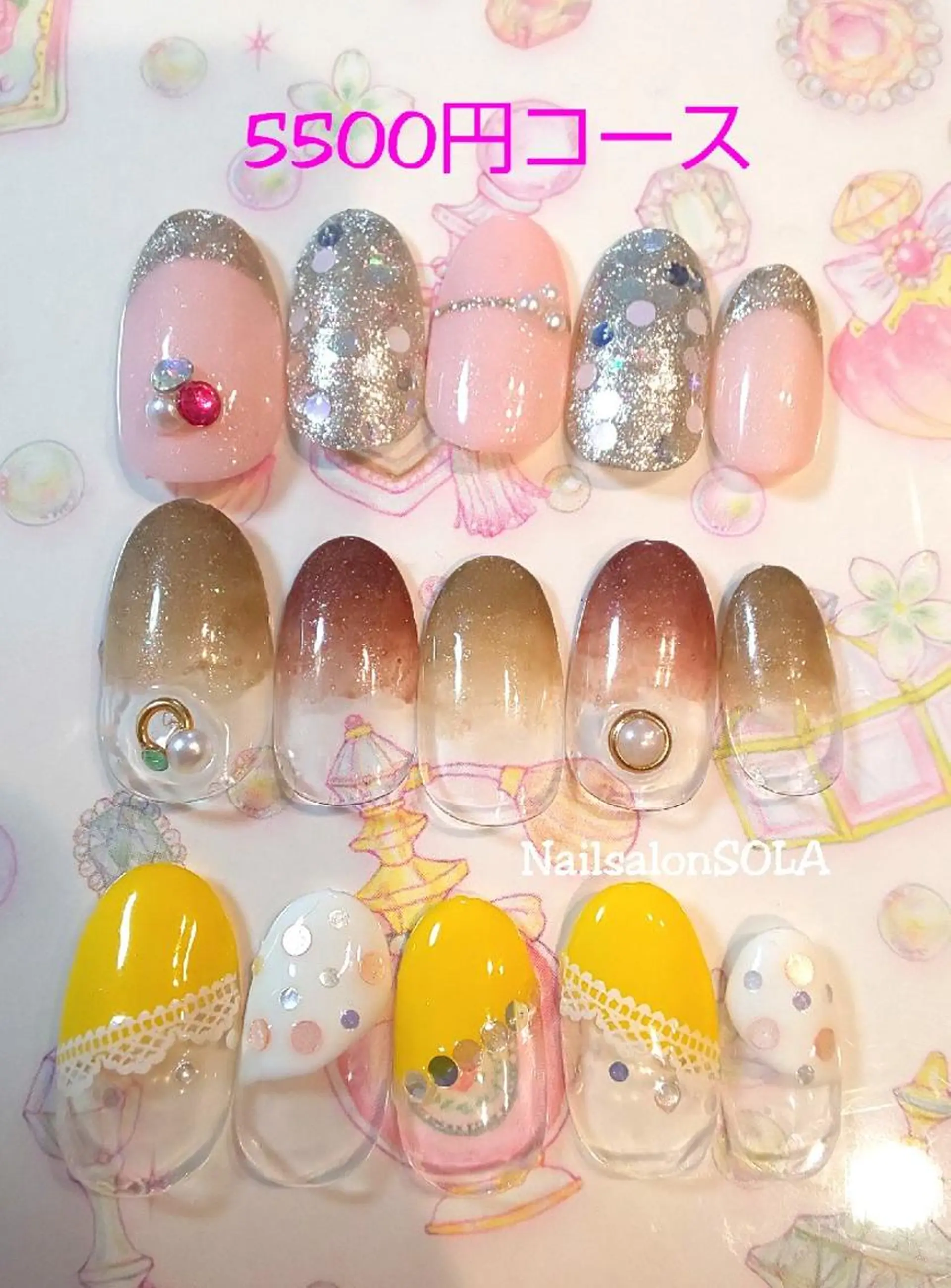 ネイル 田代 夏子のネイルデザイン