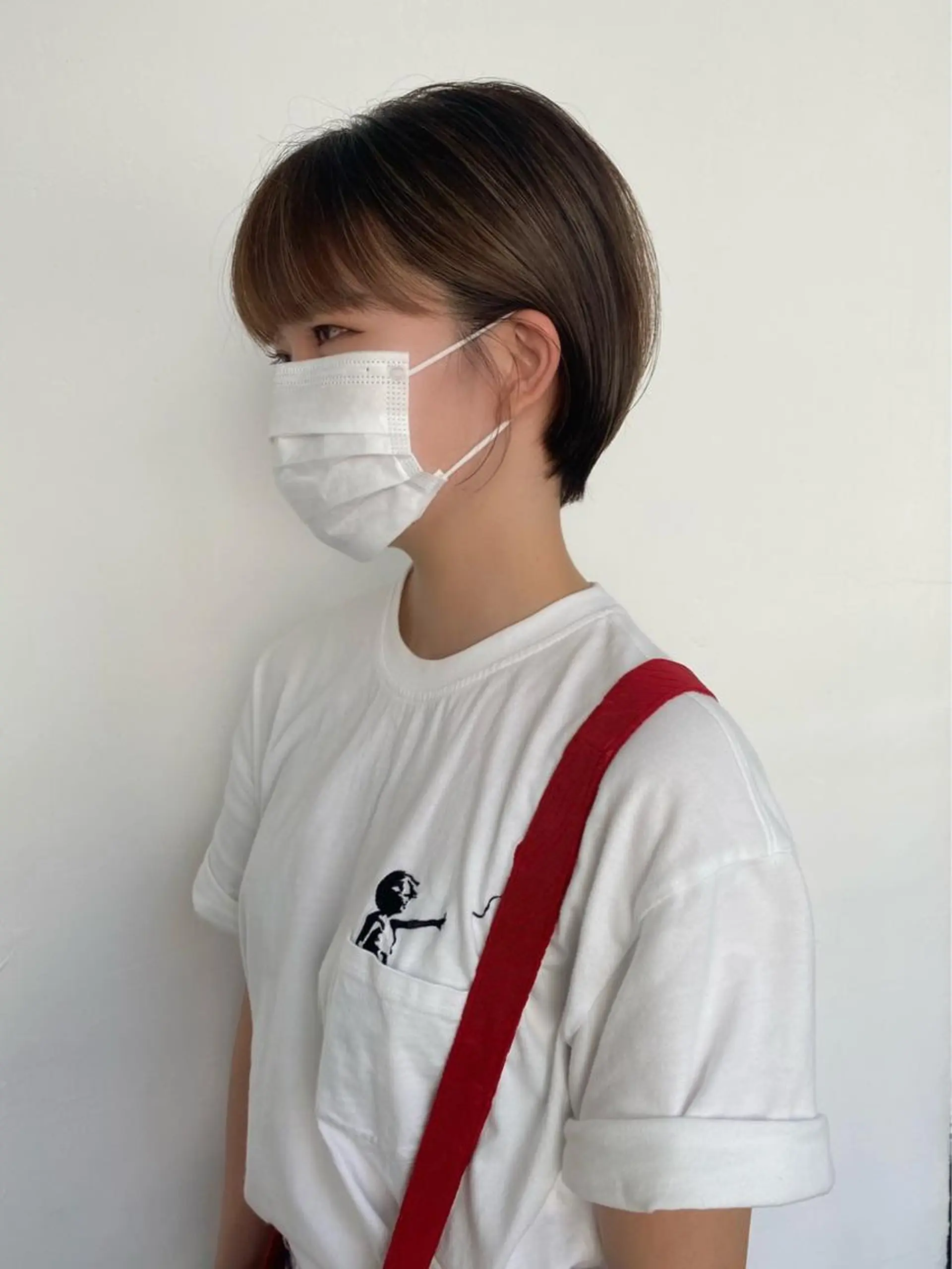 ショート パーマ、髪質改善 菊地美月のヘアスタイル