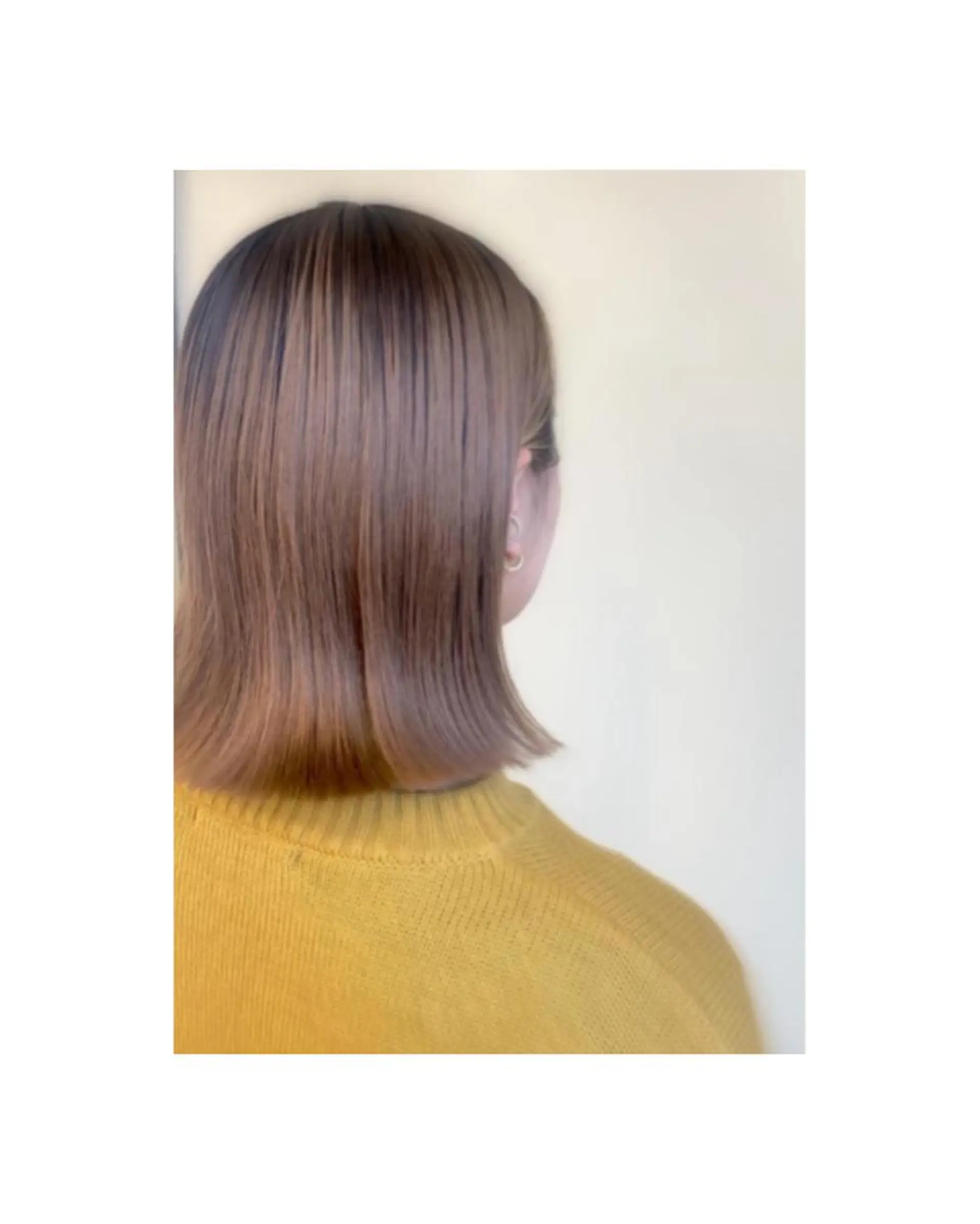 セミロング カラー ヘアアレンジ カット 🎀レイヤーカット/ 艶カラー/ﾕｶ🎀のヘアスタイル