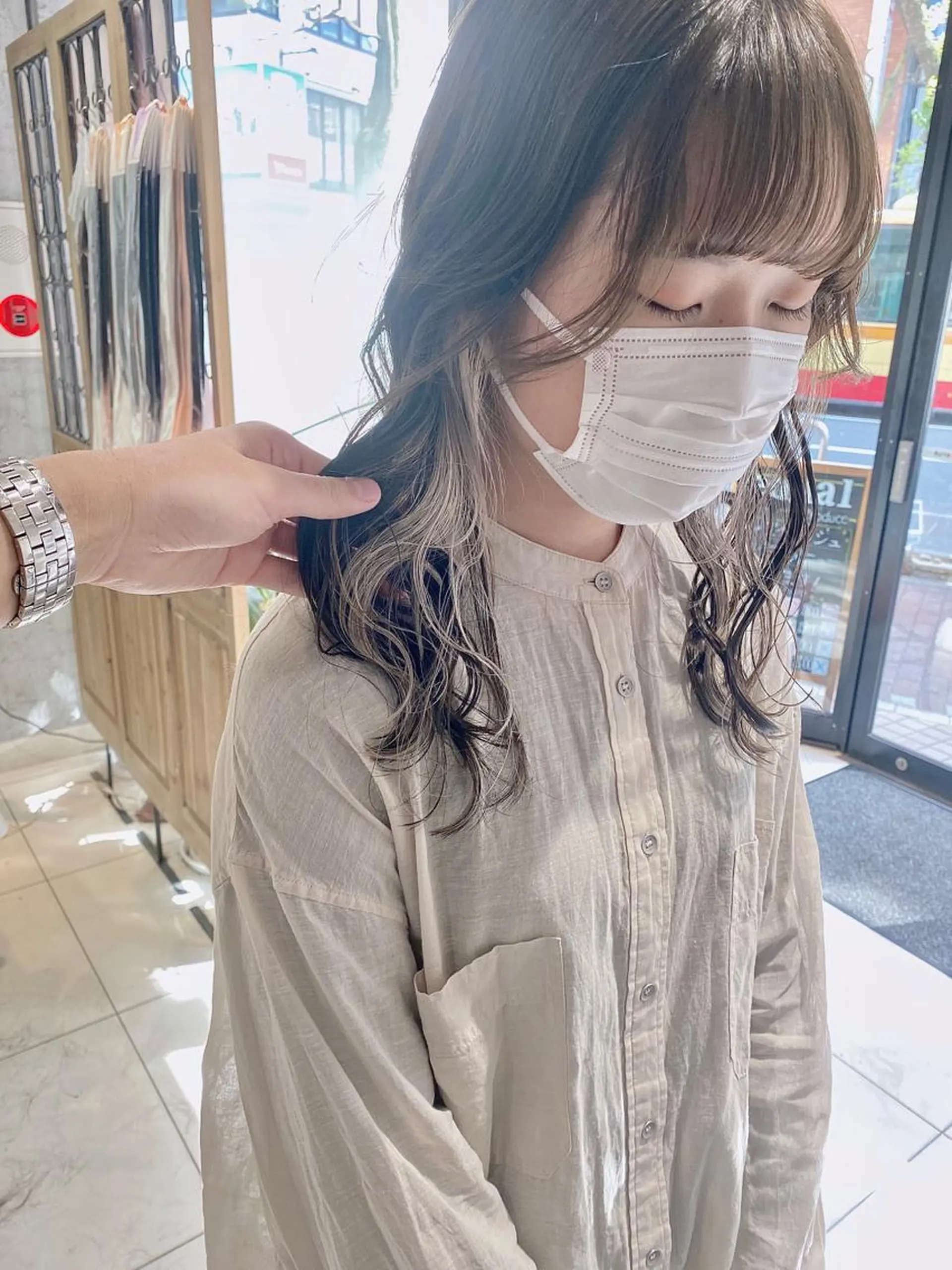 ロング カラー ✨髪質改善専門店✨ QOLU✨のヘアスタイル