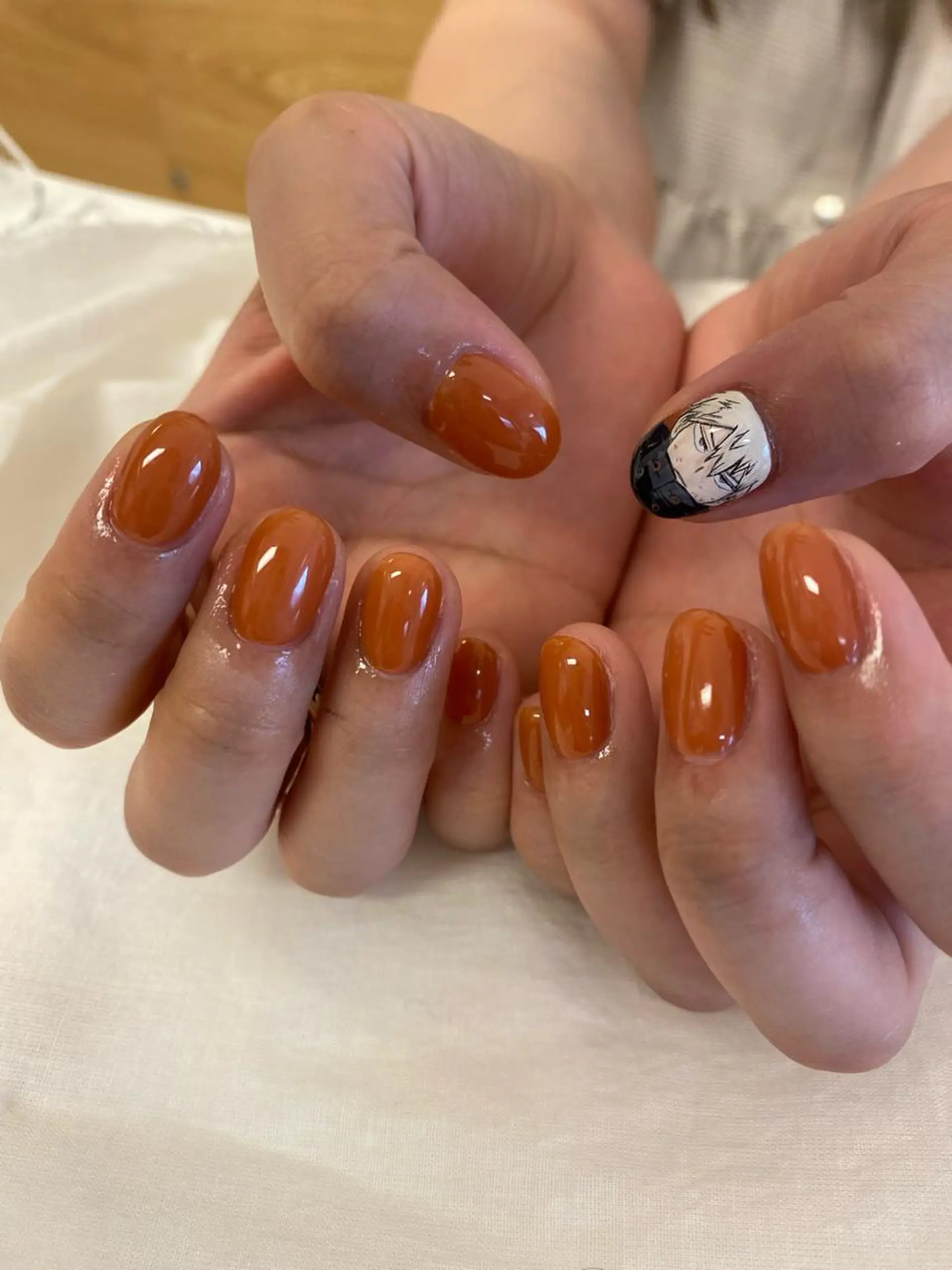 ショート ハンドネイル 池袋痛ネイル Nok. 渡辺のネイルデザイン