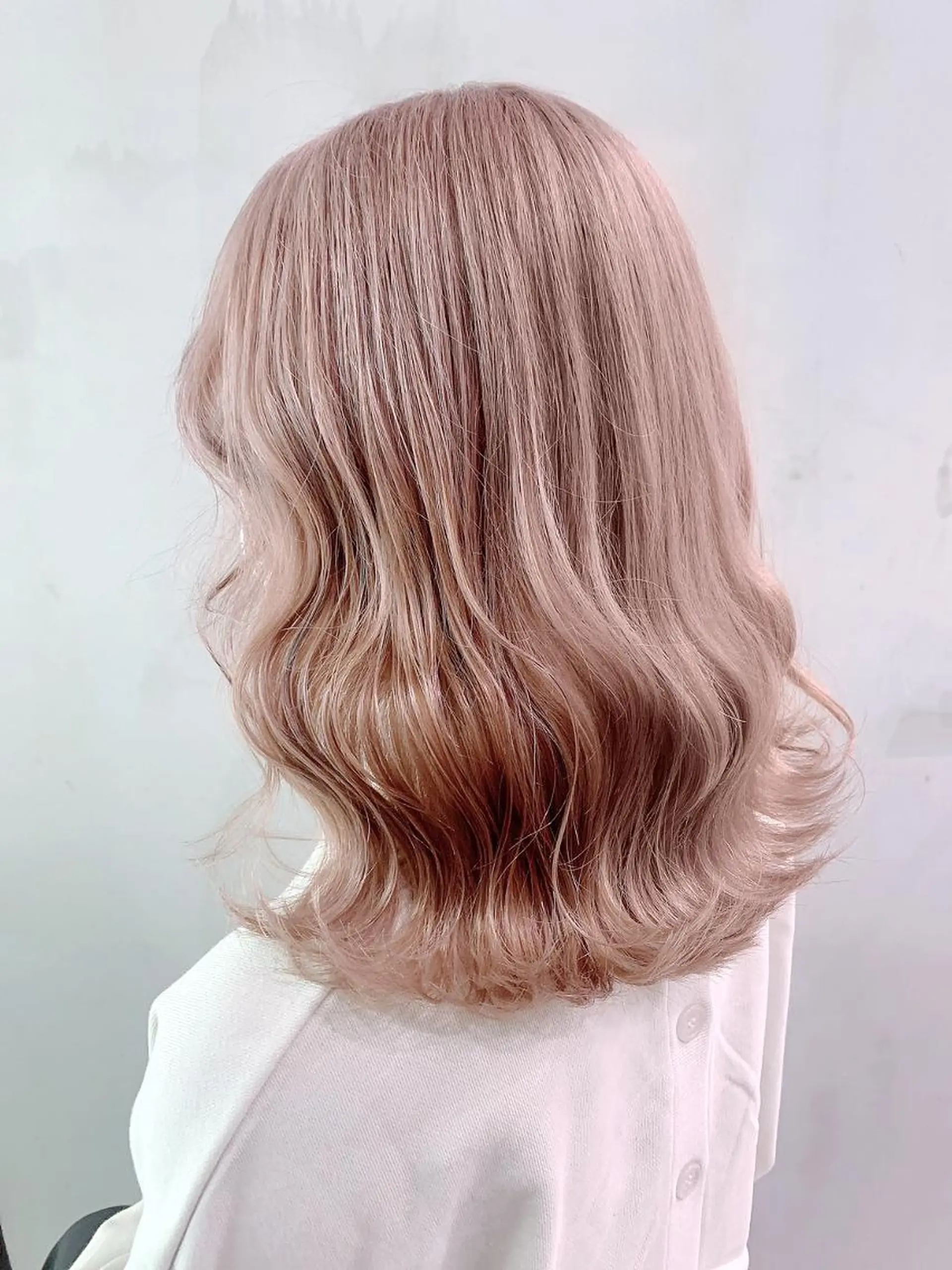 ミディアム カラー パーマ ヘアアレンジ ITbyALBUM 八王子店のヘアスタイル