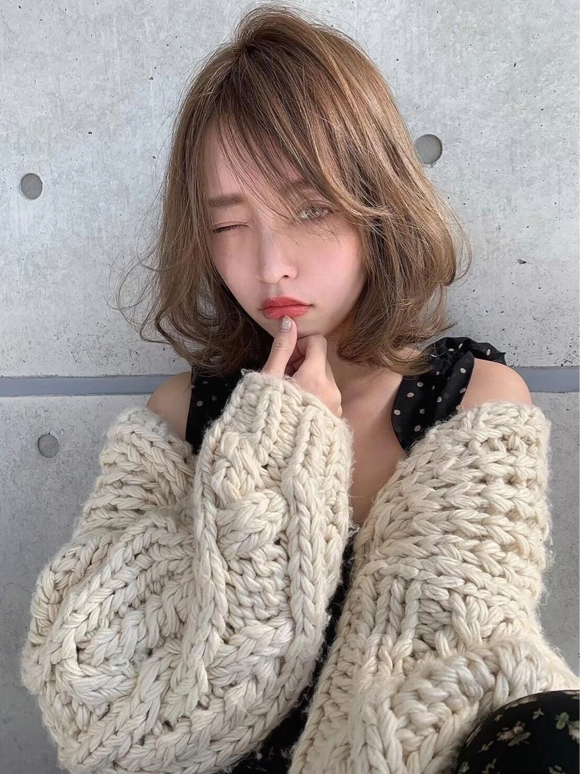 ミディアム レイヤー×透明感 Tatsuya💫のヘアスタイル