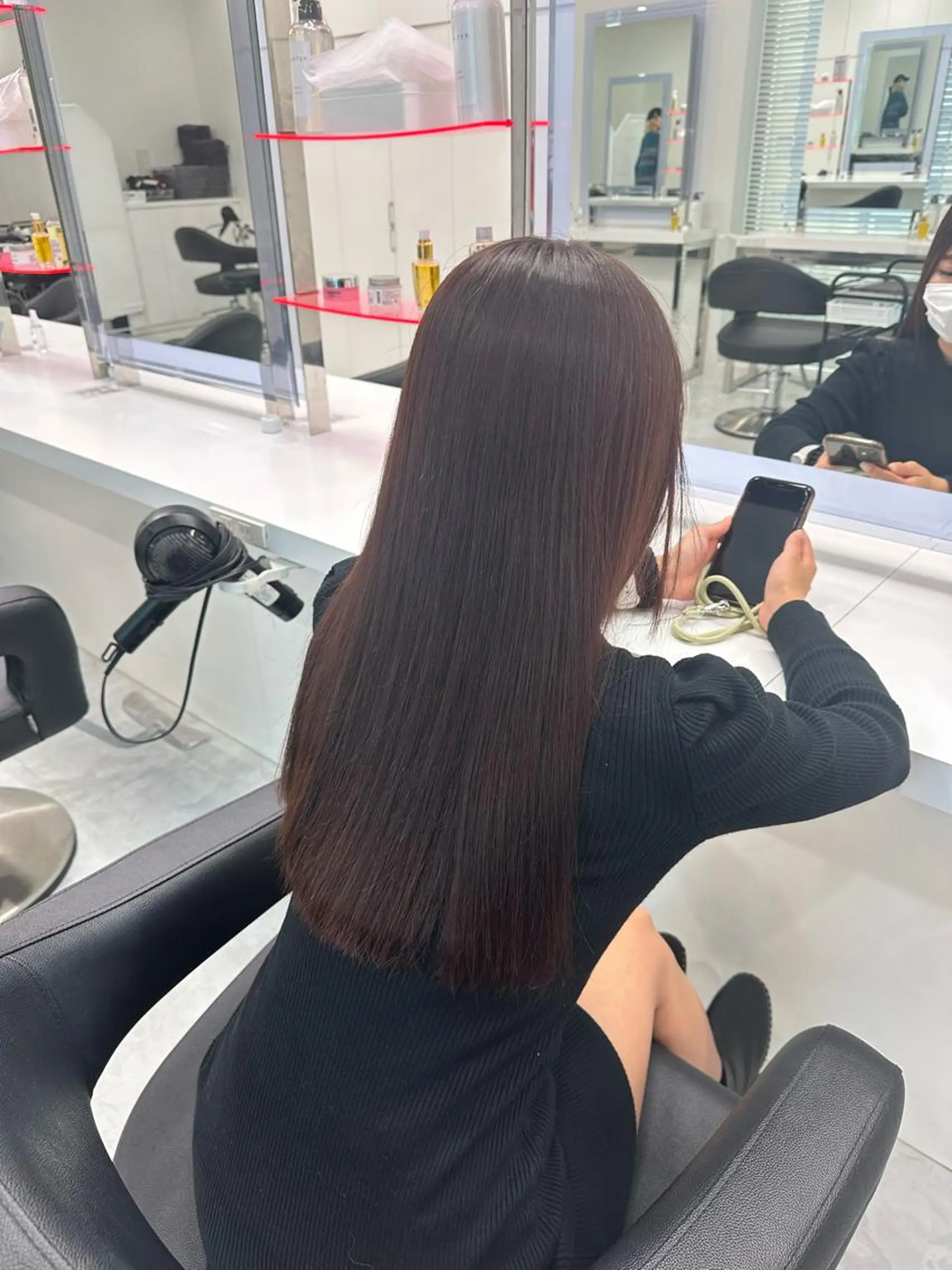 ロング カラー ラベンダーカラー ピンクカラー ピンクラベンダー junna‎🤍調布 まつ毛/眉のマツエク・マツパデザイン