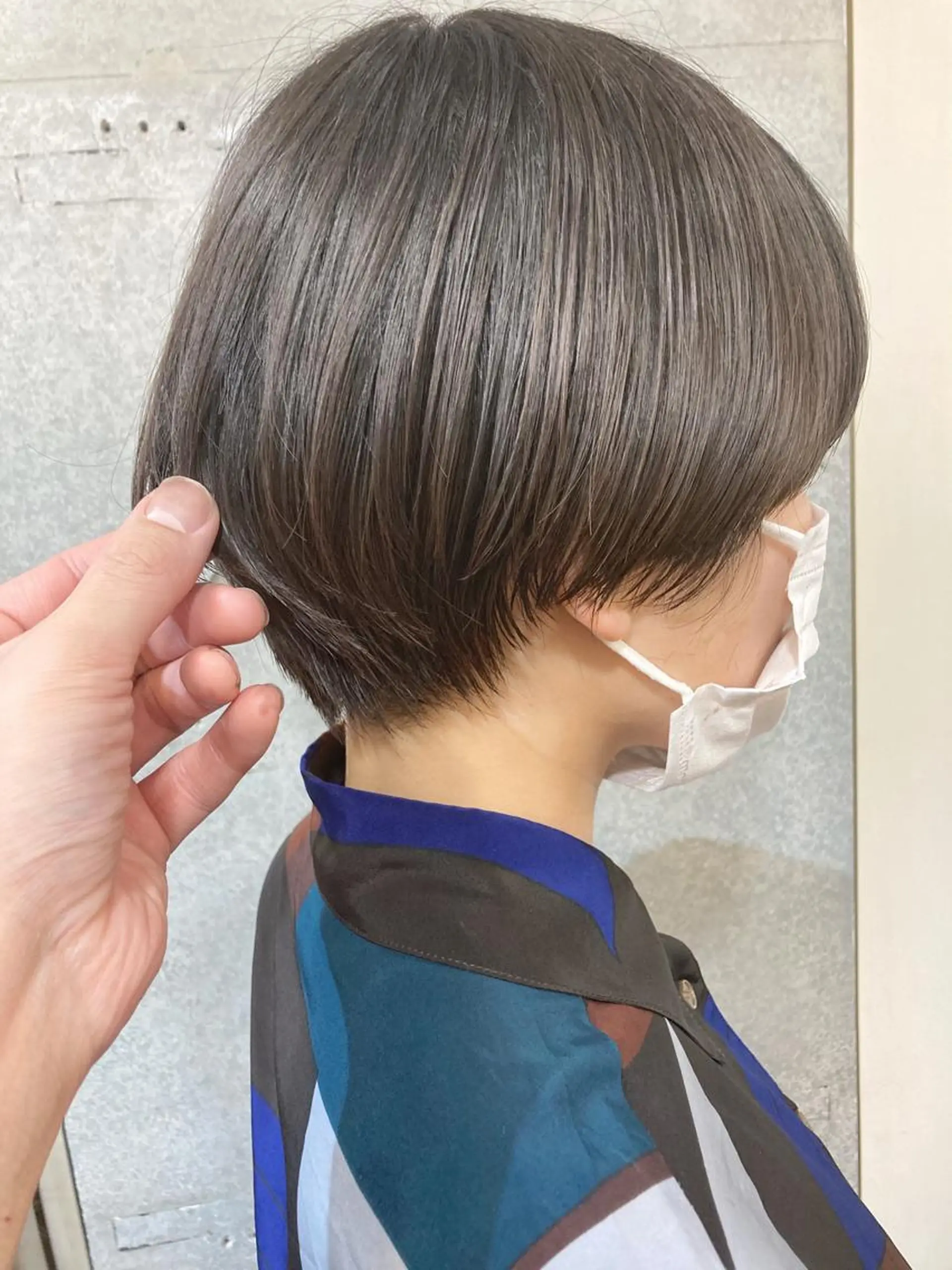 ショート 似合わせカット ショートヘア レイヤー/メンズ 竹田凪儀のヘアスタイル