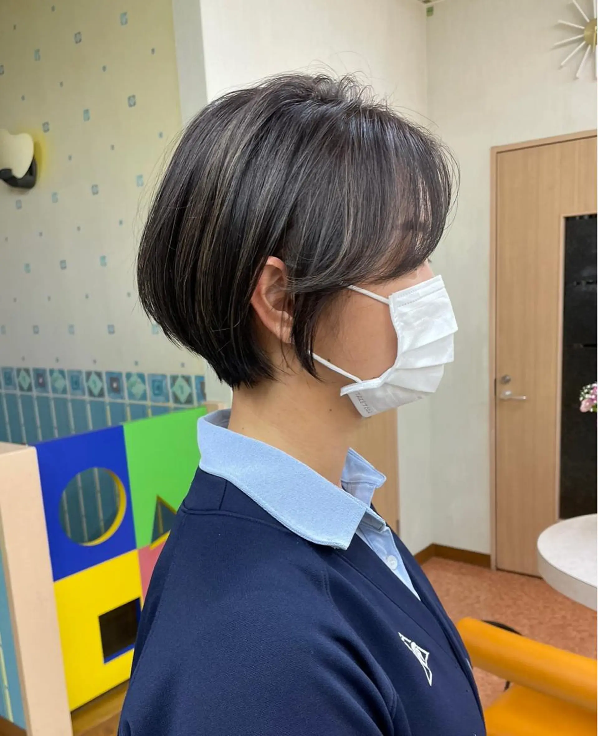 ショート カラー ハイライトカラー ハイライト ショートヘア River,Land所属・yui .のヘアスタイル