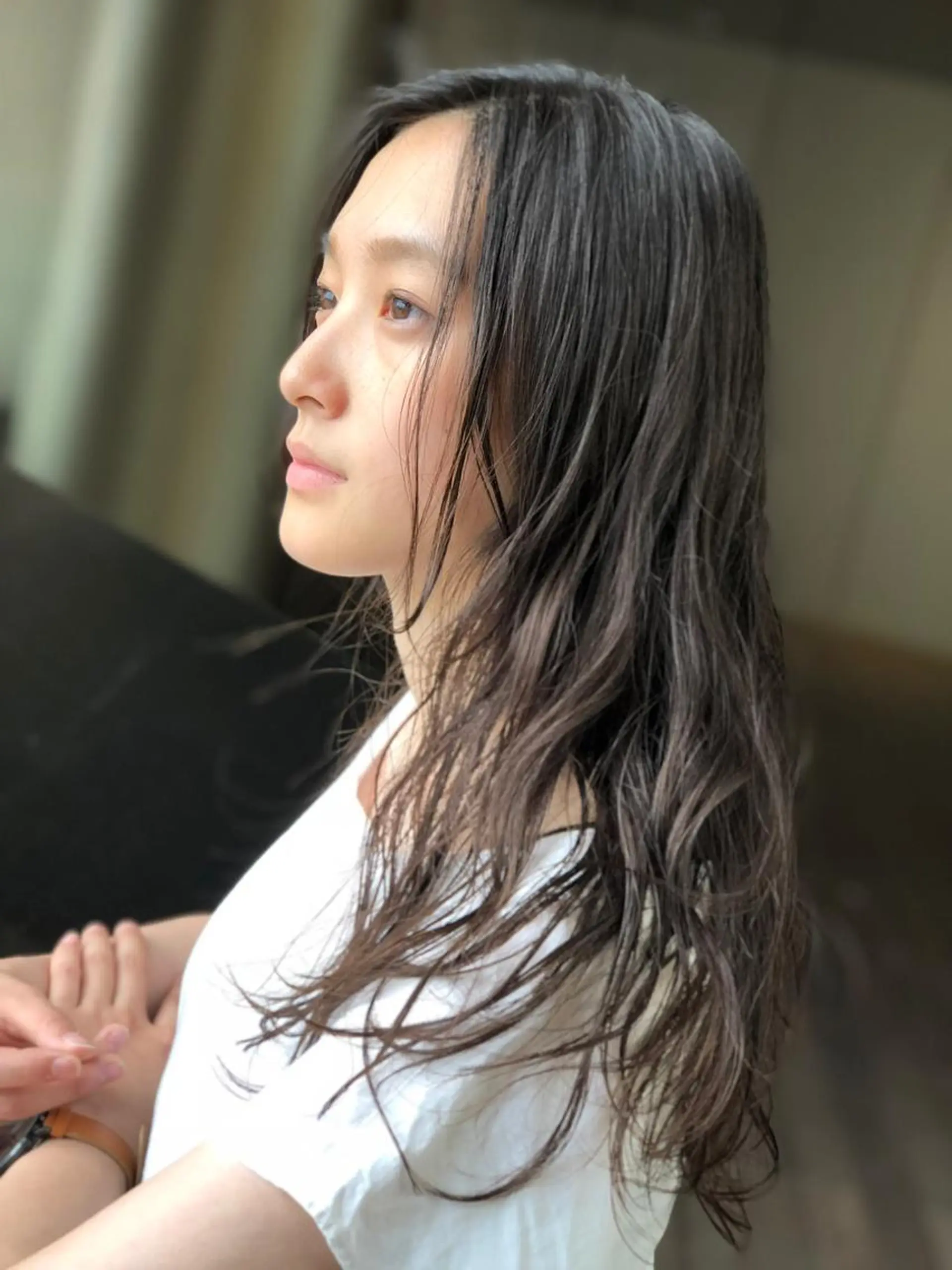 ロング パーマ カット パーマ トリートメント 及川 祐輔のヘアスタイル