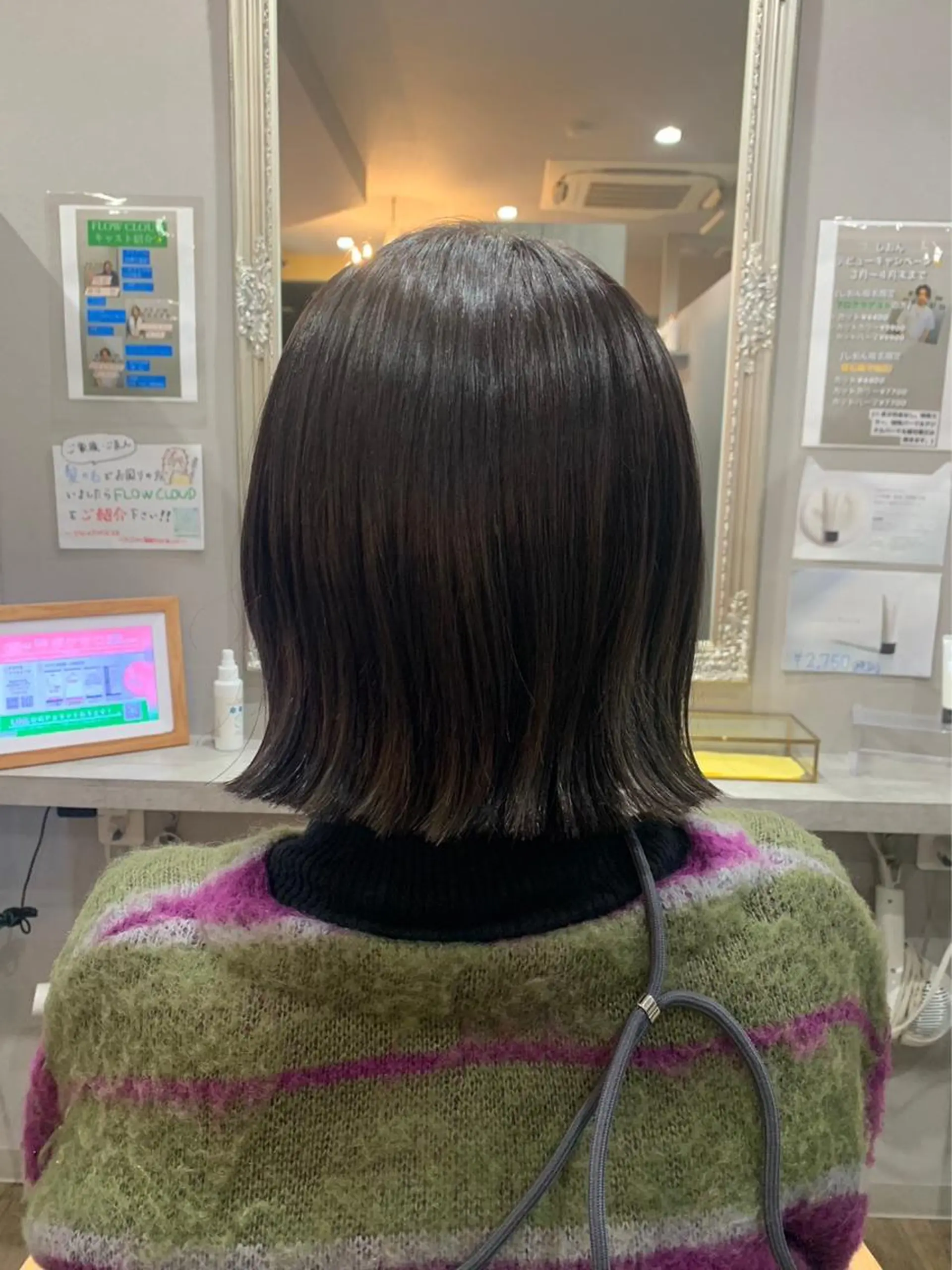 ショート カラー 阪口 萌のヘアスタイル